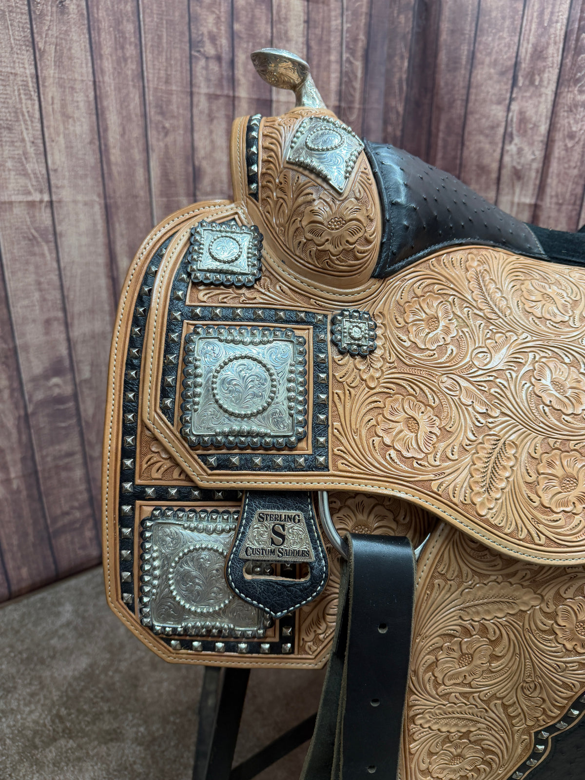 Sterling Custom Saddle 16” Used