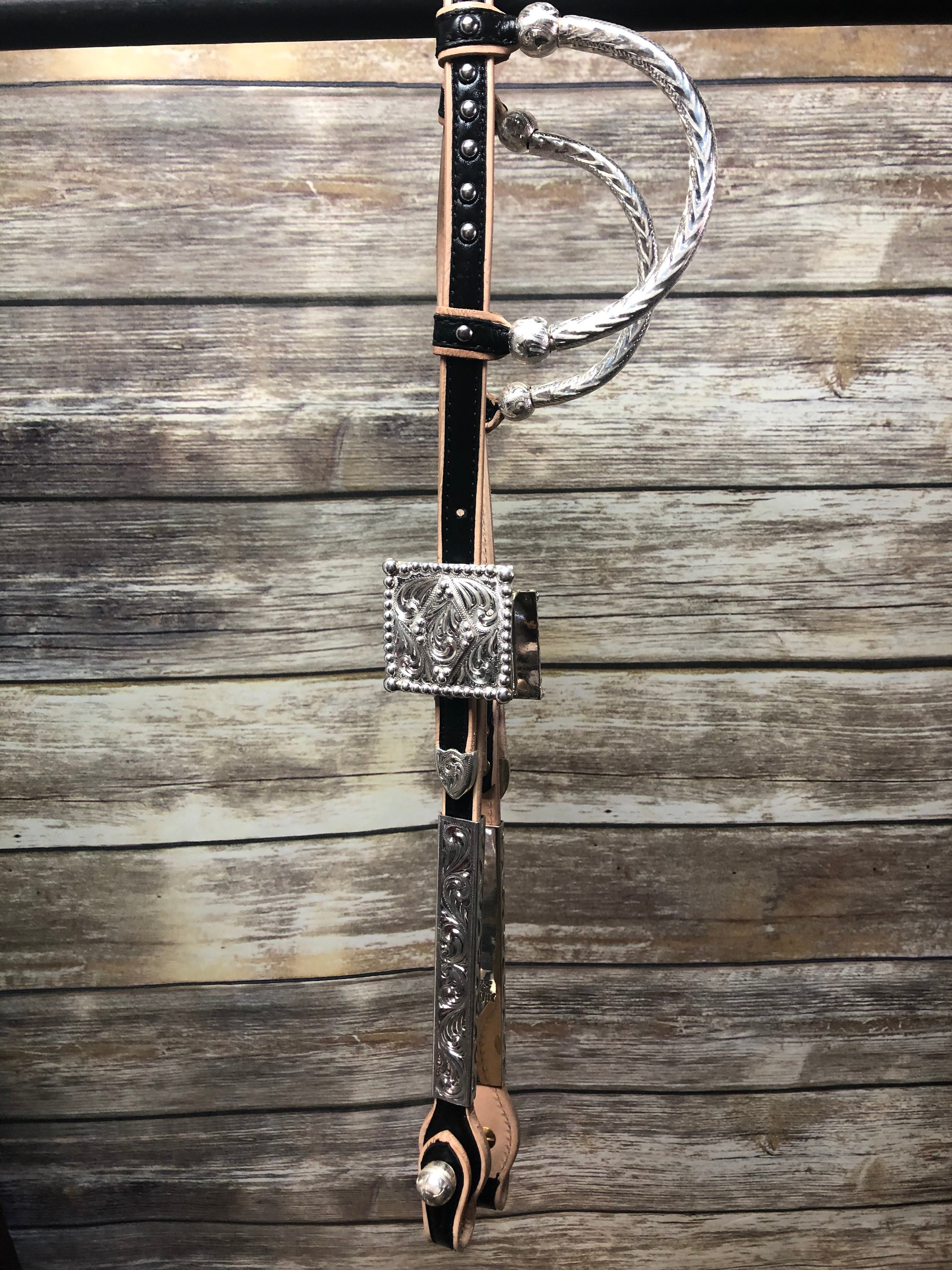Sterling Overlay Headstall #4