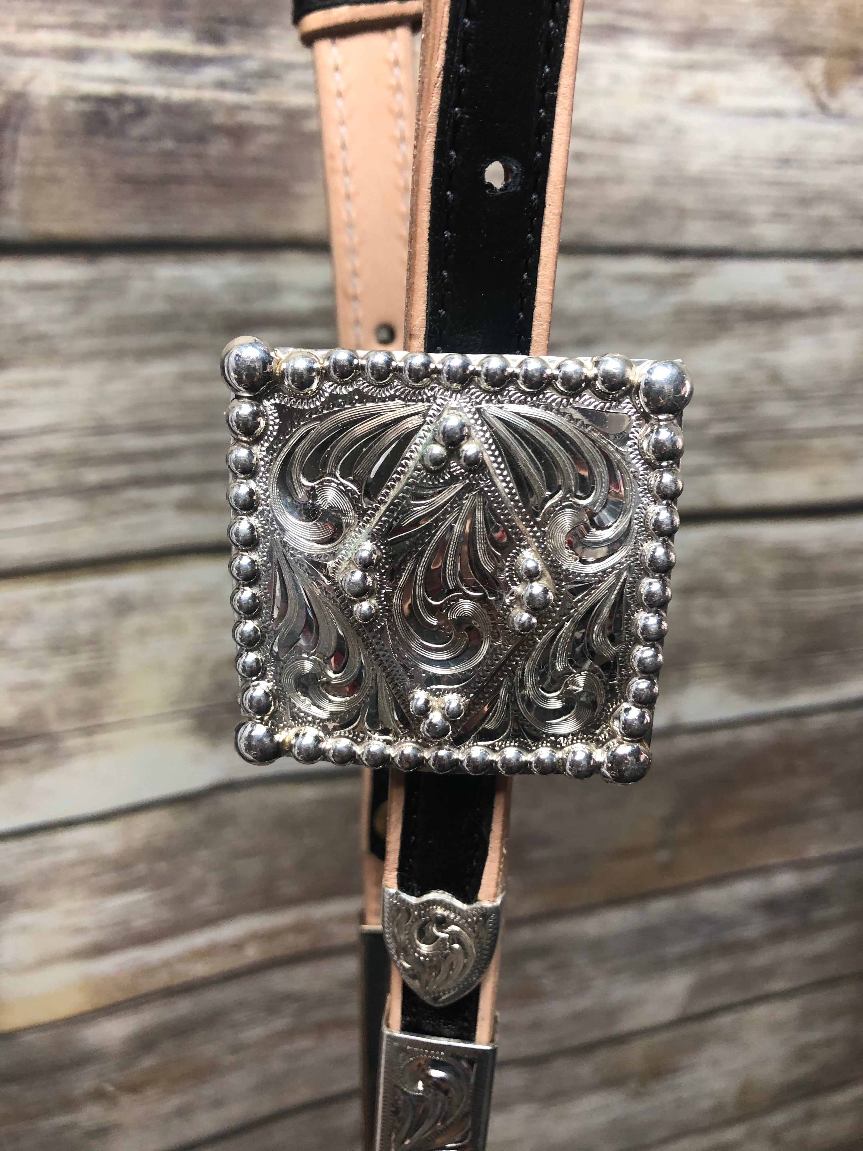 Sterling Overlay Headstall #4
