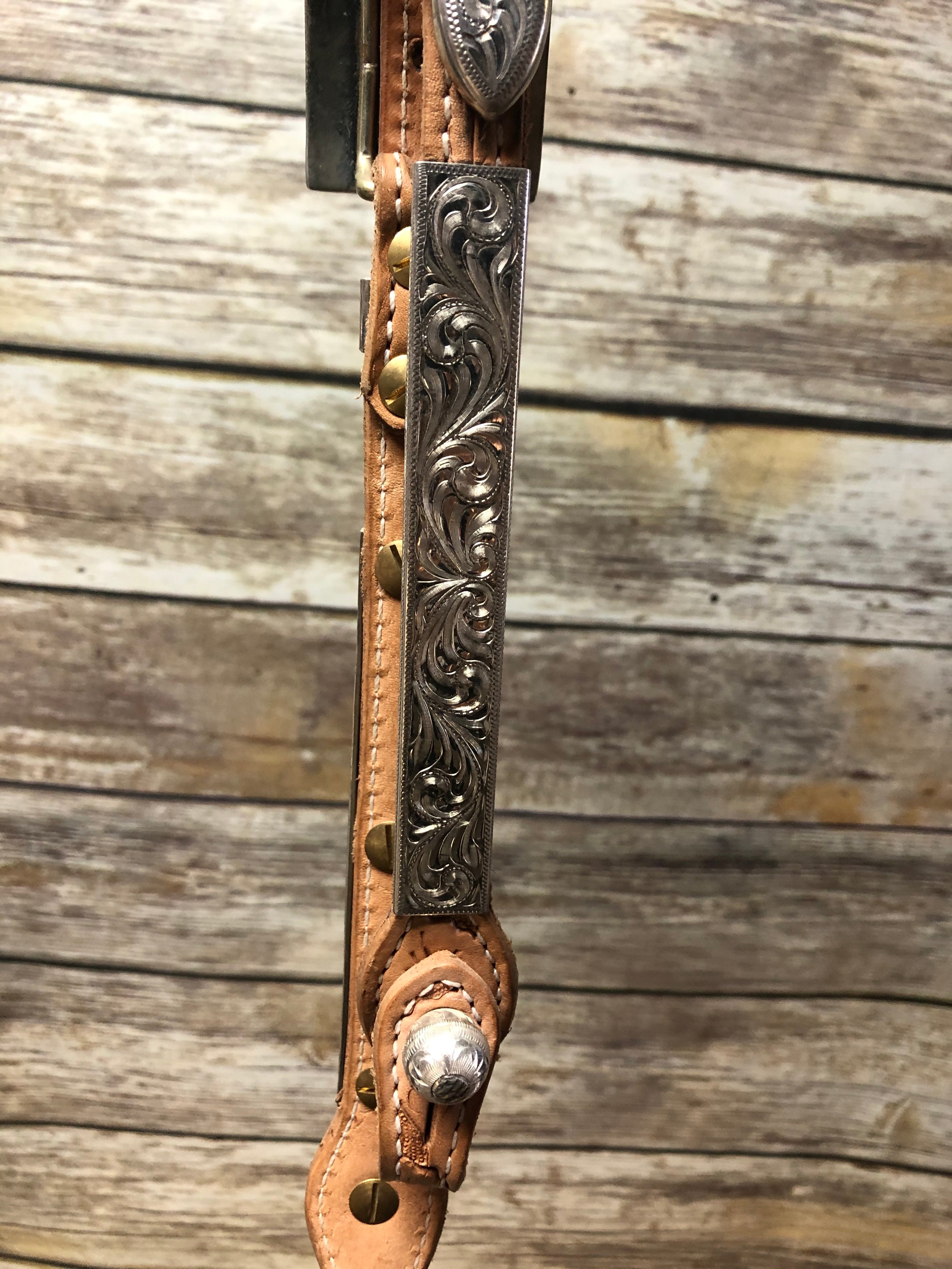 Sterling Overlay Headstall #10