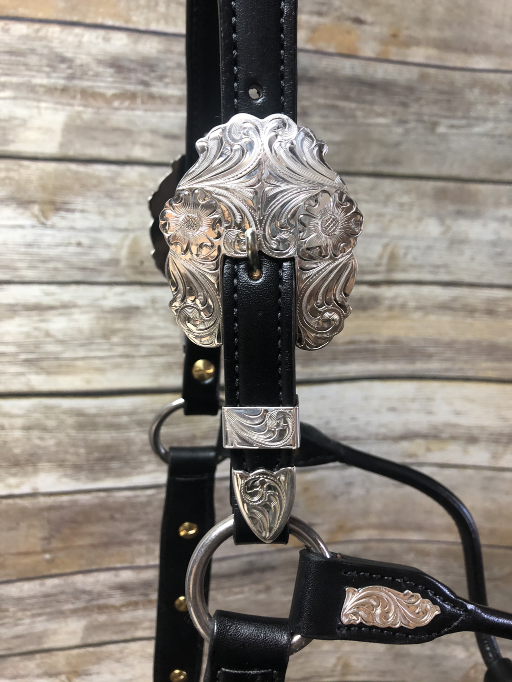 #17 Sterling Overlay Halter