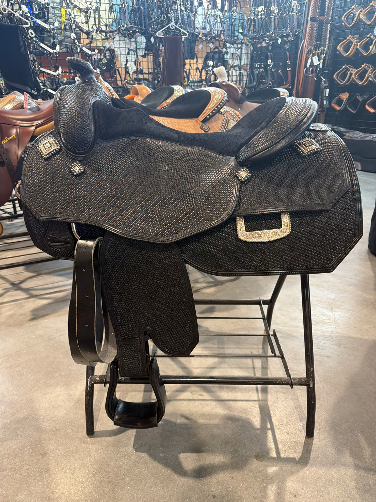 Sterling Custom Saddle 17” New