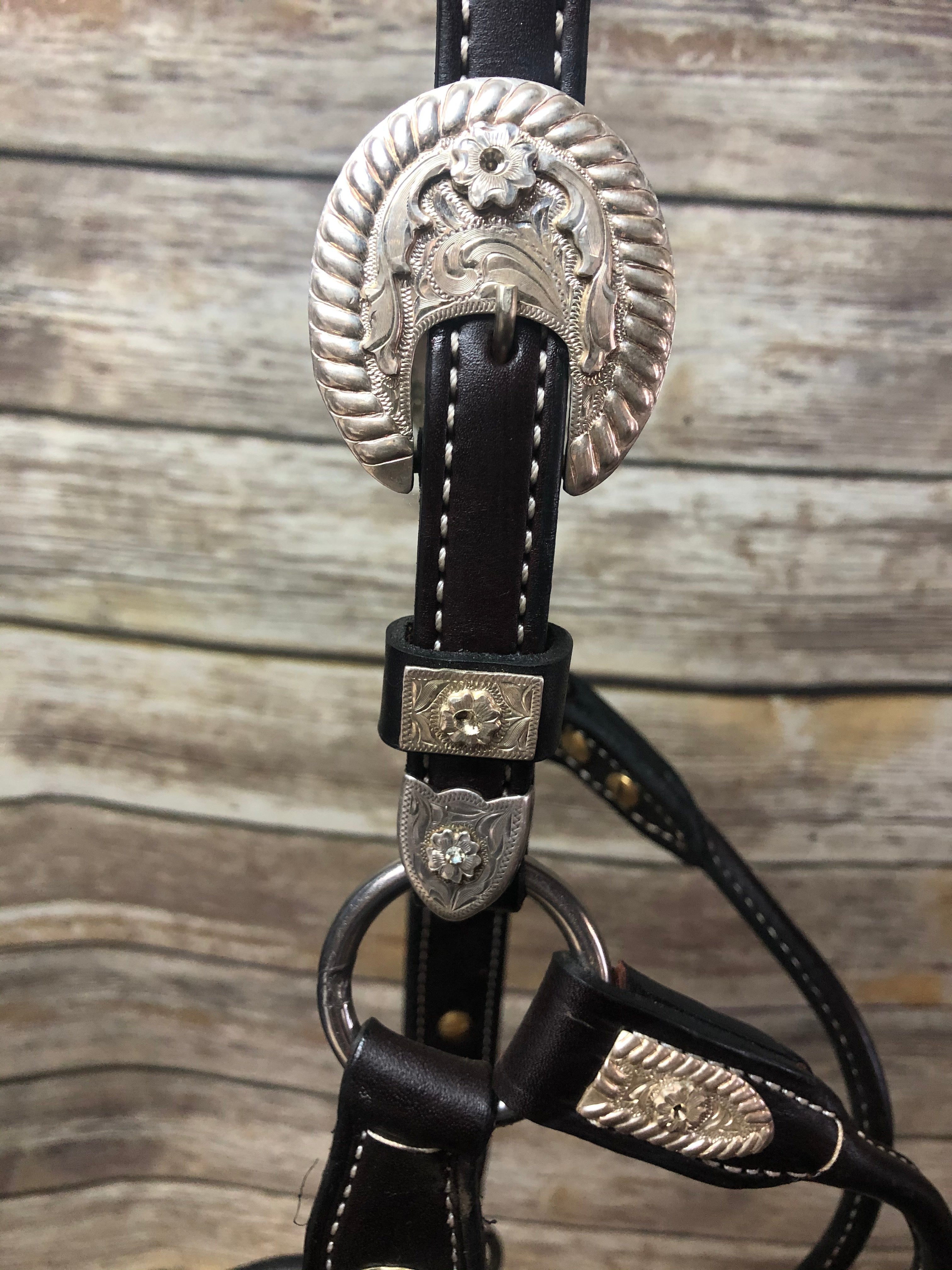 #42 Sterling Overlay Halter