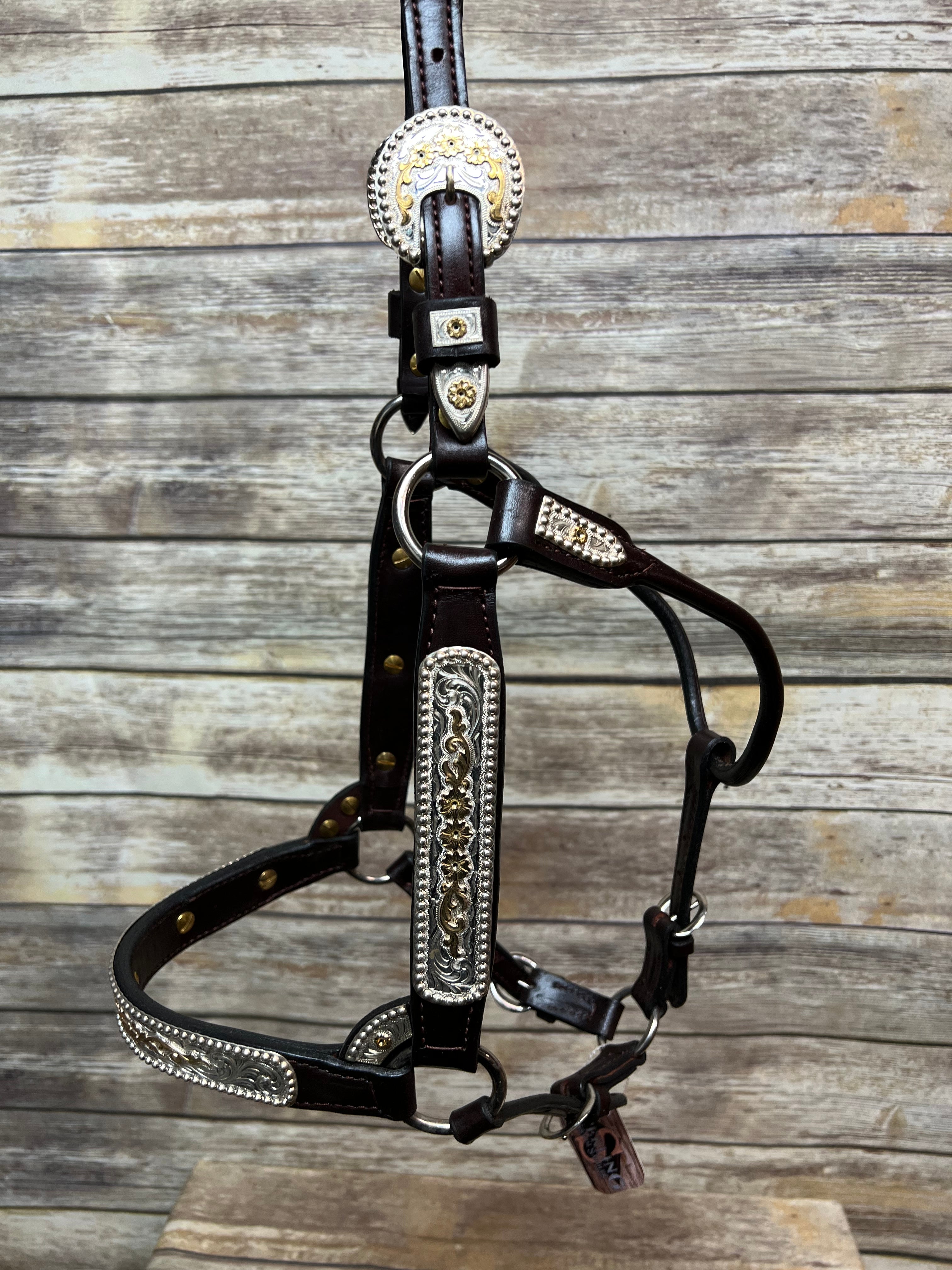 #32 Sterling Overlay Halter