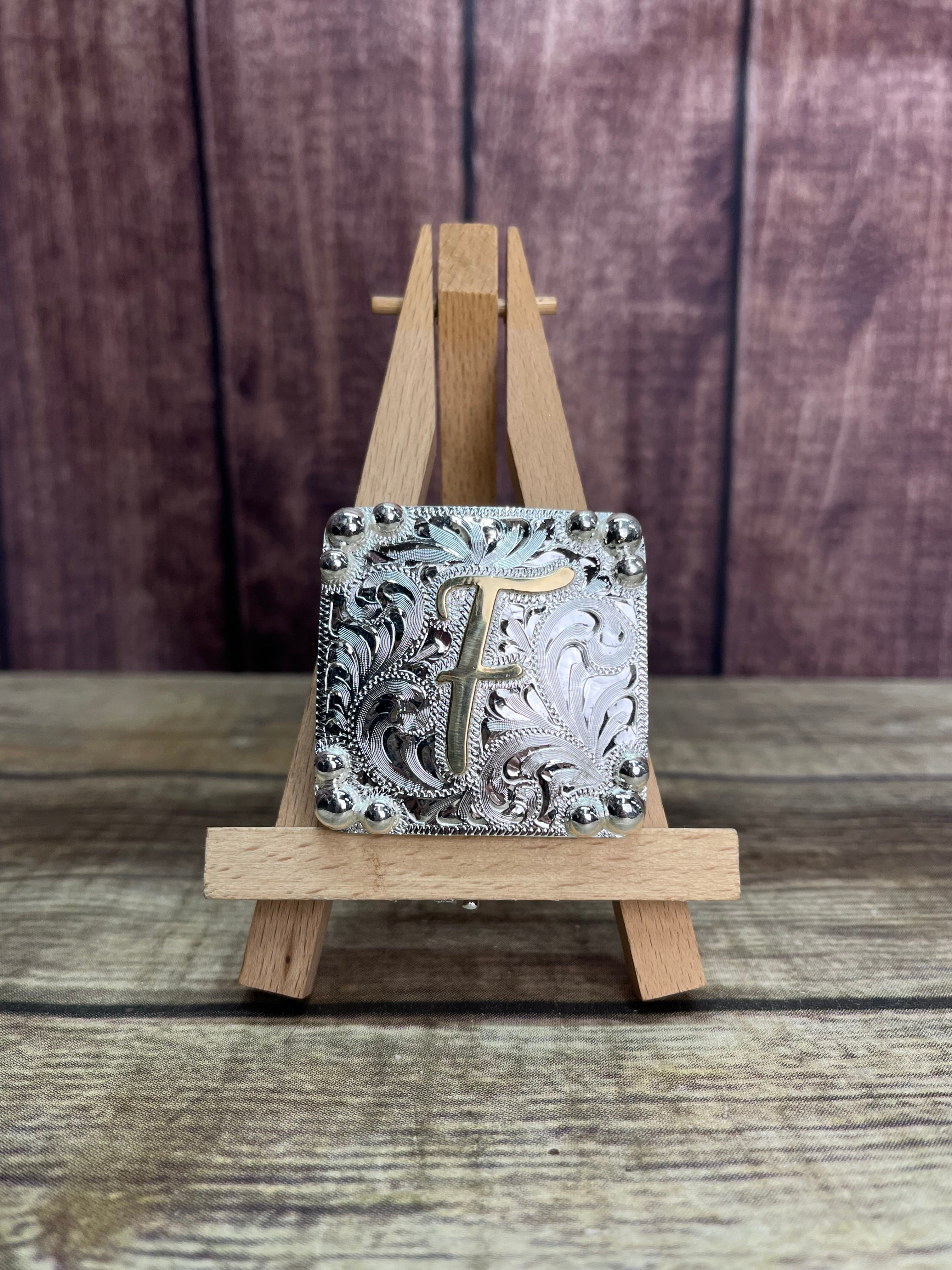 Letter F Buckles