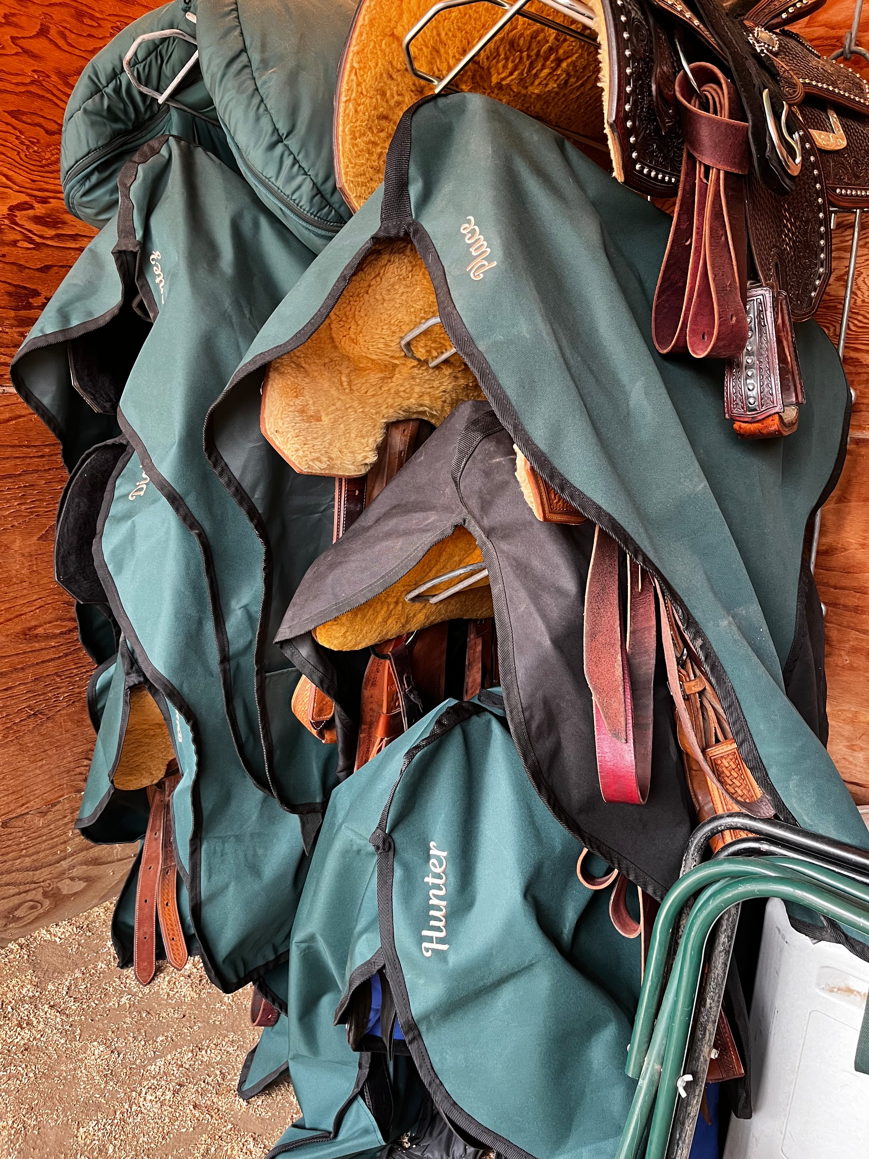 Western Saddle Dust Cover