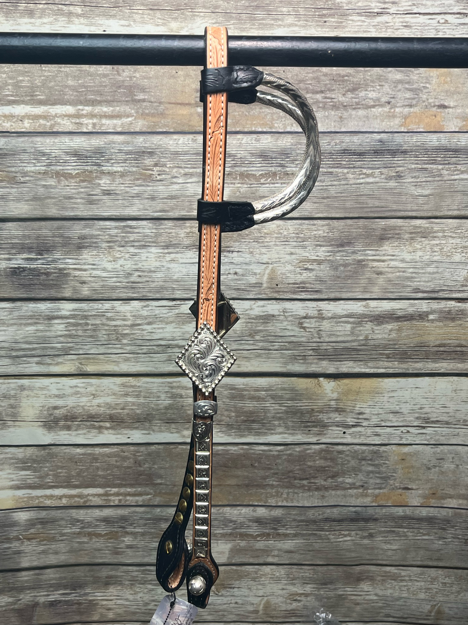 Sterling Overlay Headstall #19