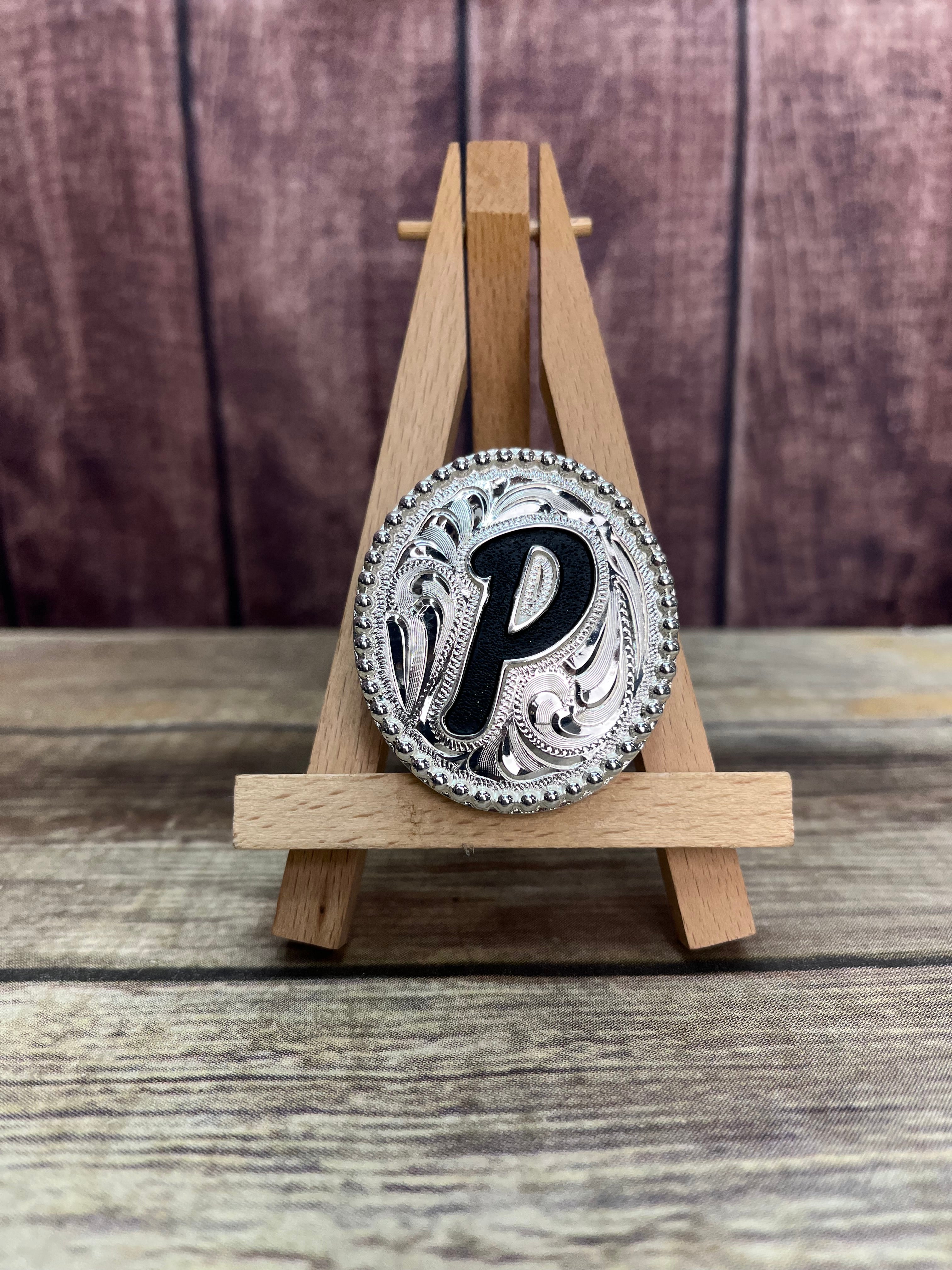 Letter P Buckles