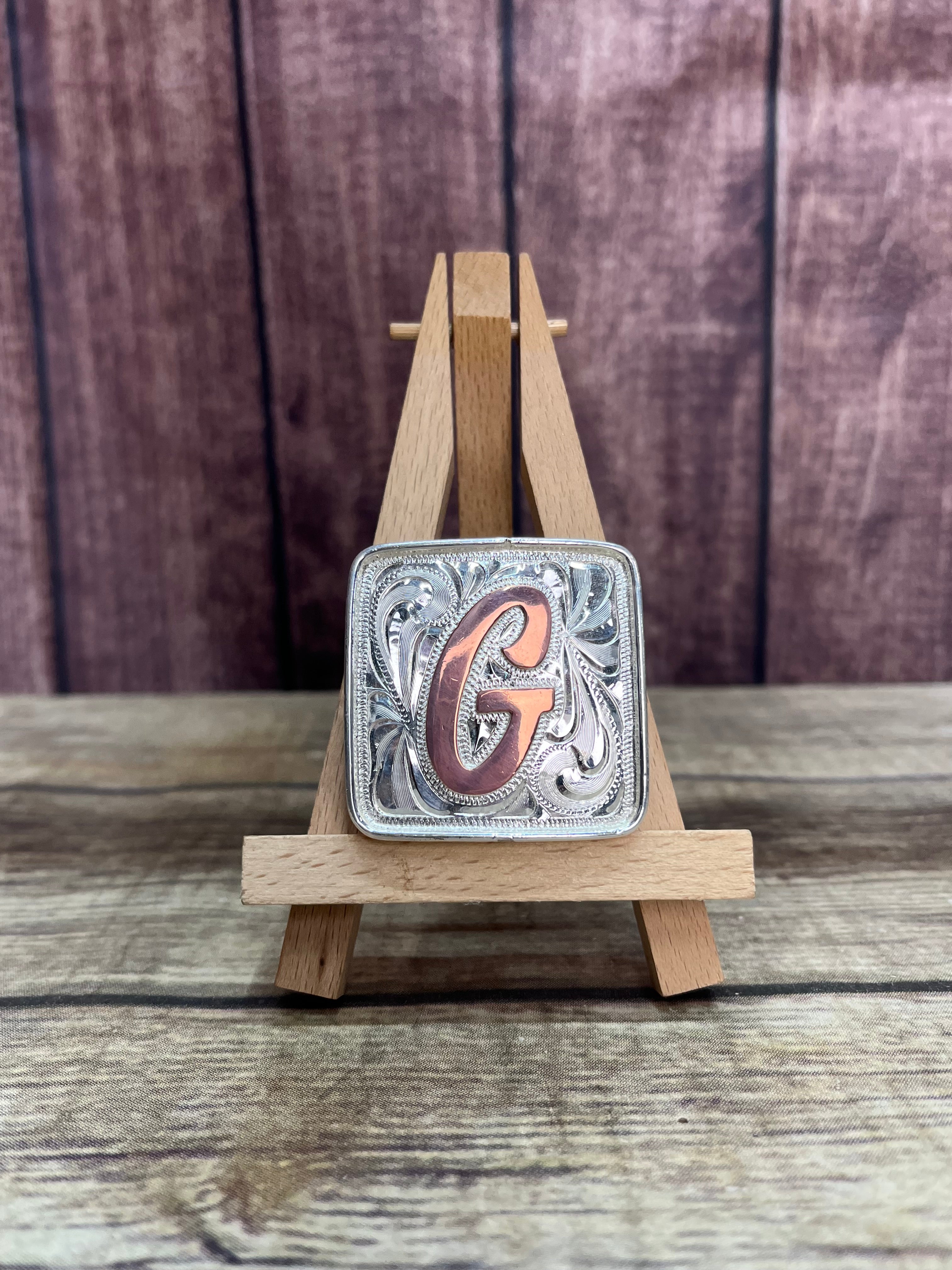 Letter G Buckles