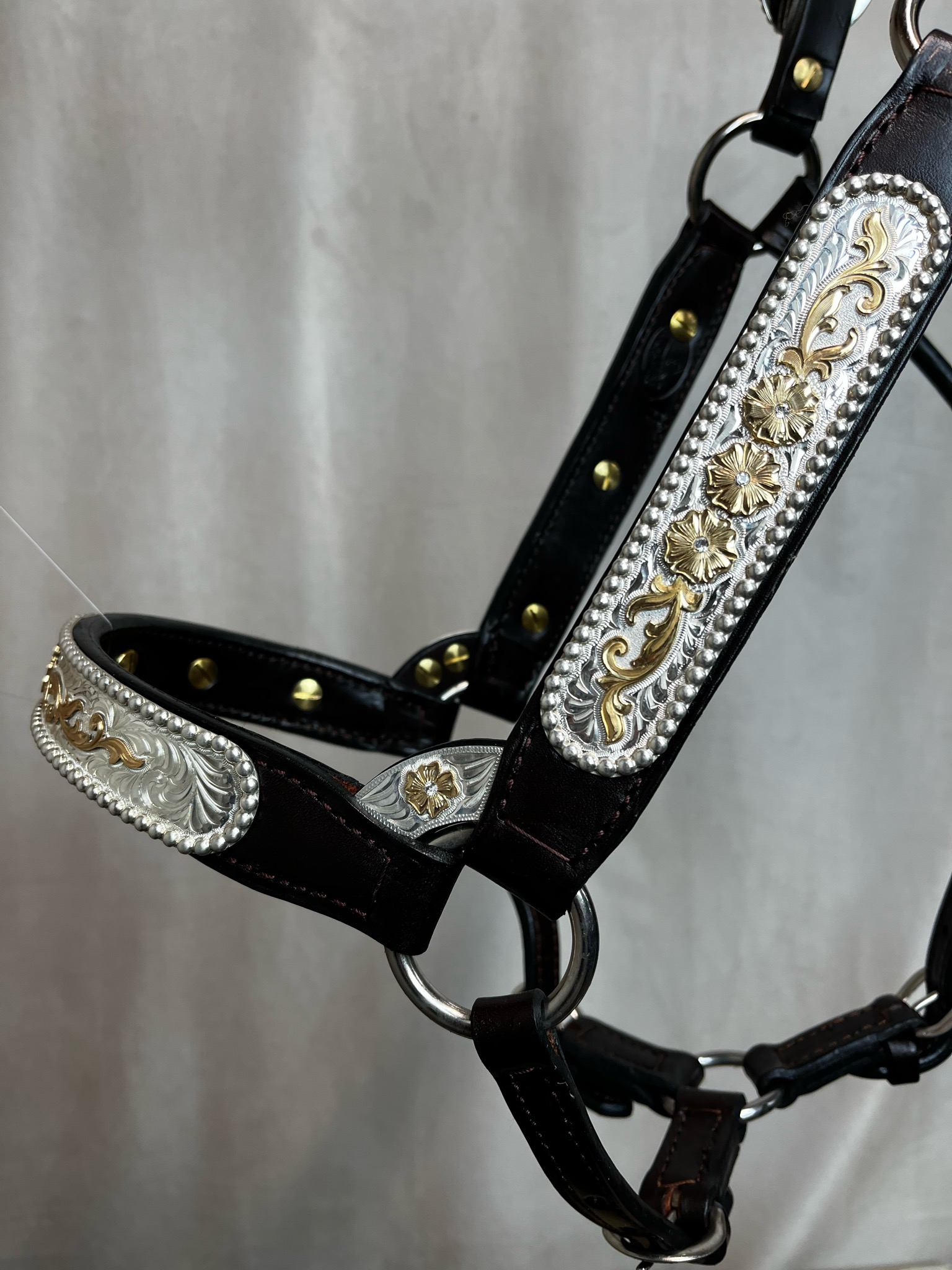 #32 Sterling Overlay Halter