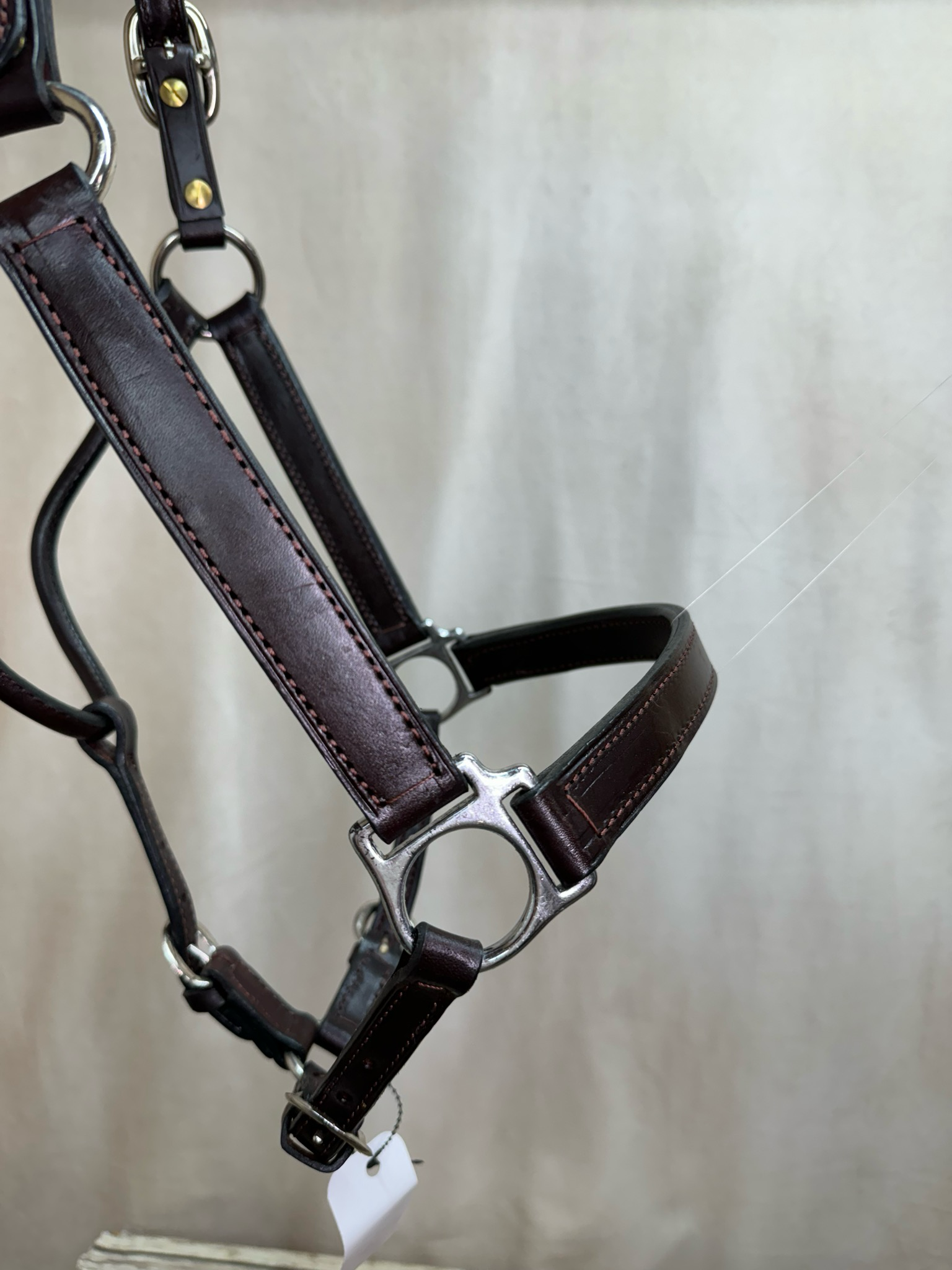 Flat Leather Halter