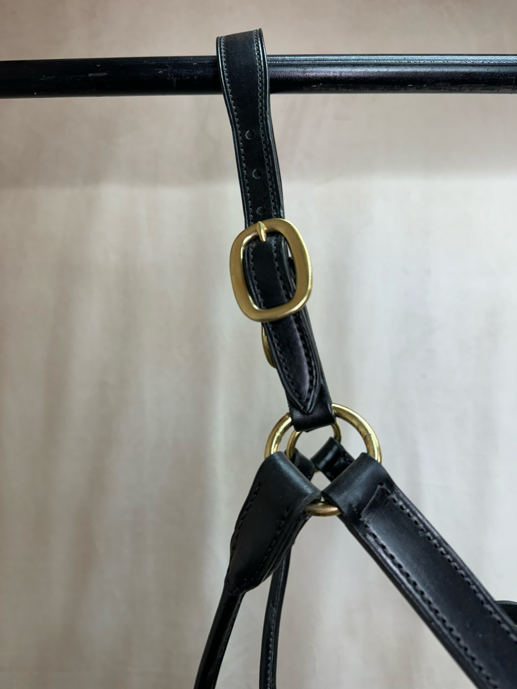 Flat Leather Halter