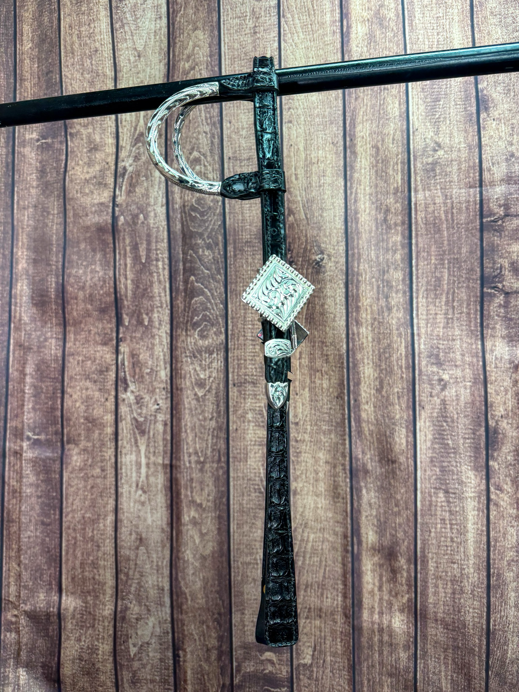 Santana Exotic Square Teardrop Headstall #25