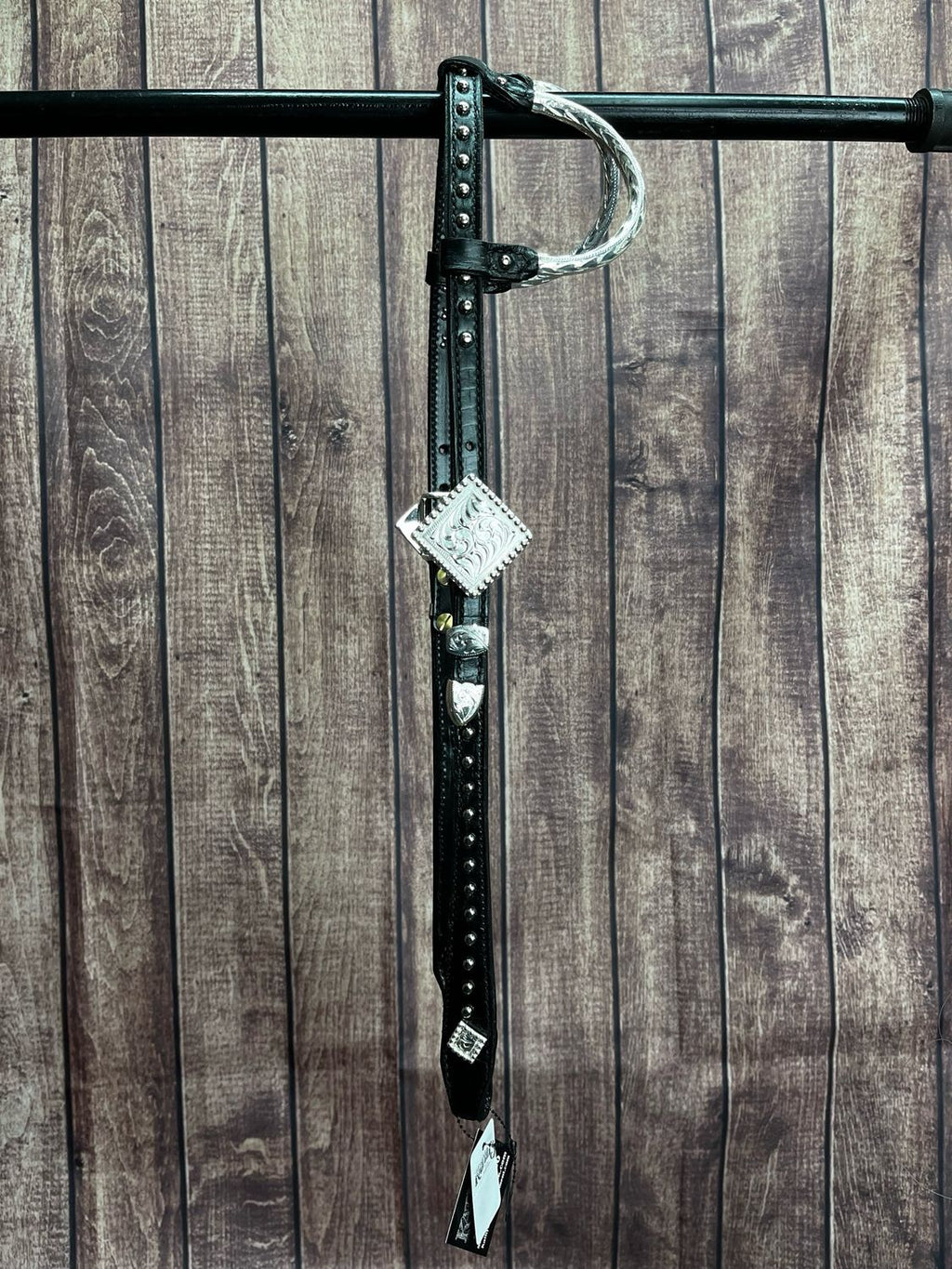 Santana Exotic Narrow Teardrop Headstall #26