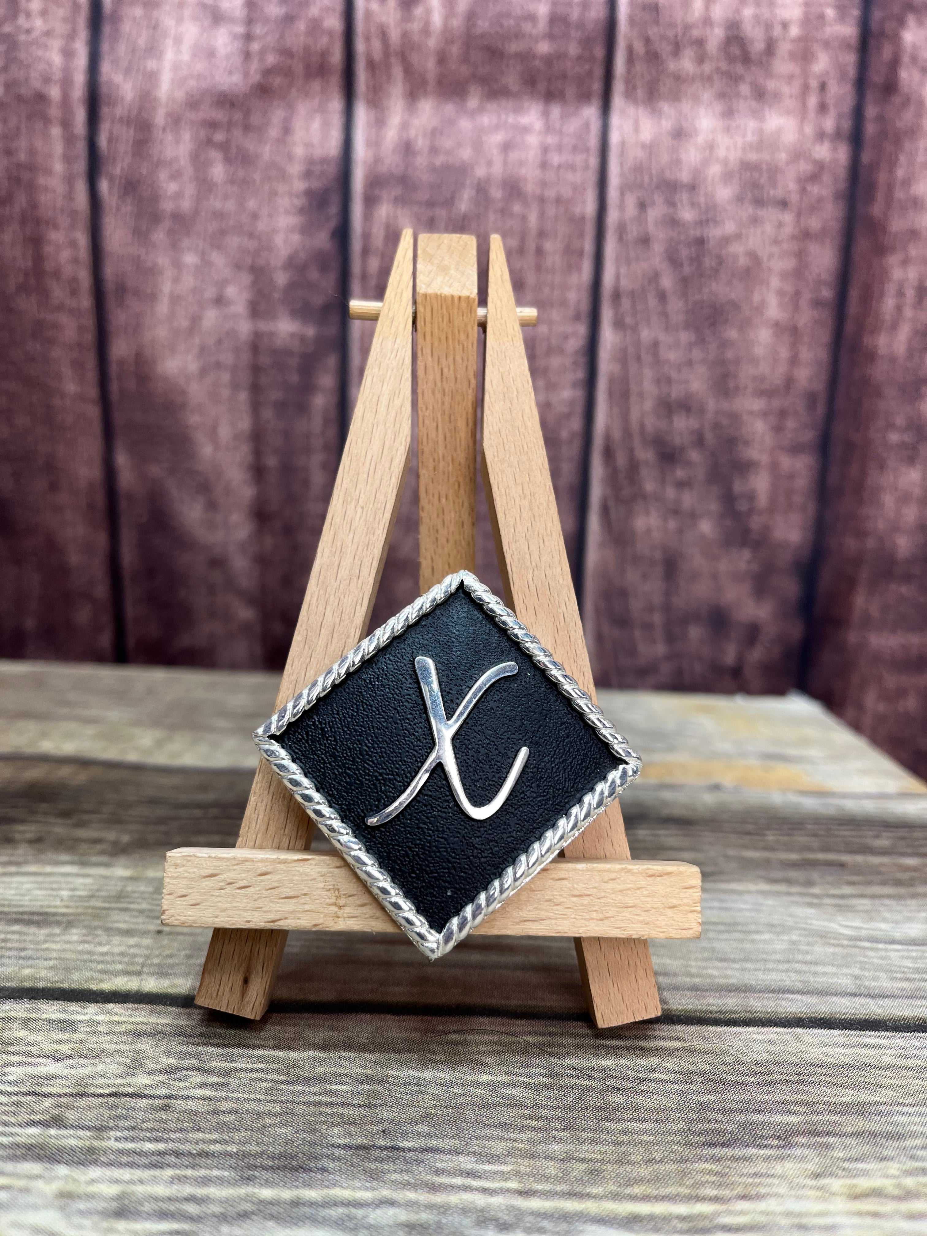 Letter X Buckles