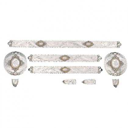 #65 Sterling Overlay Halter