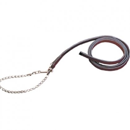 3/4" Leather Show Lead