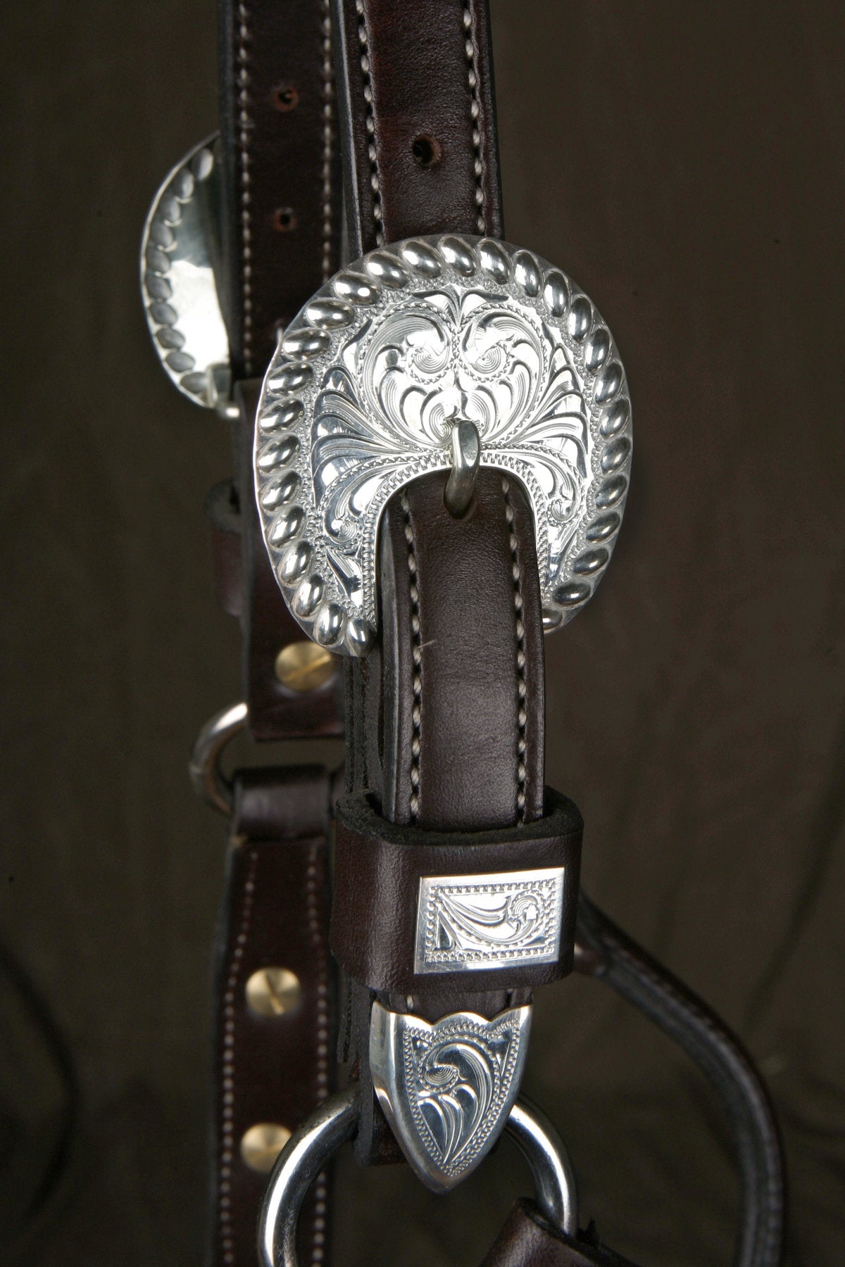 #34 Sterling Overlay Halter