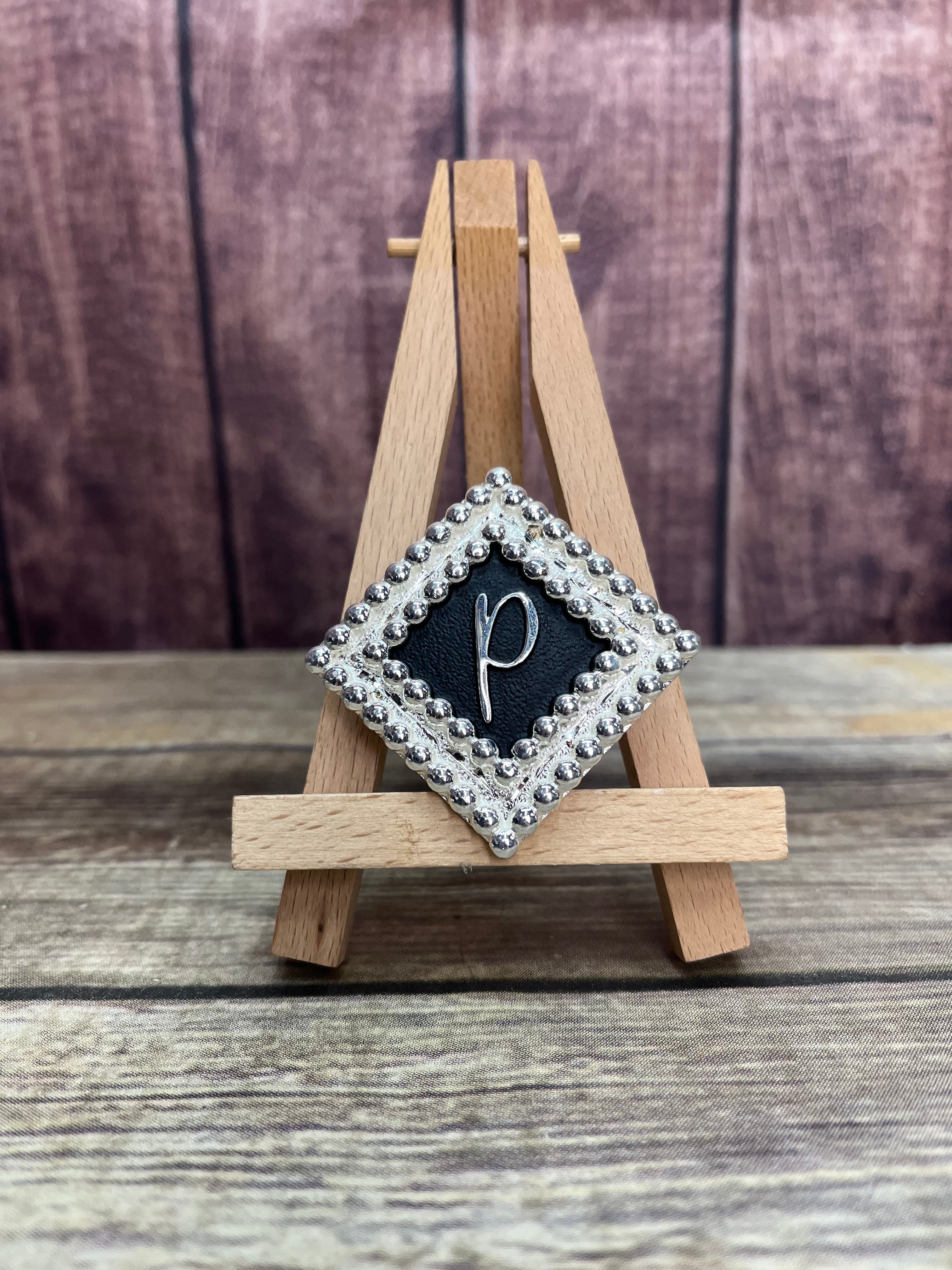 Letter P Buckles