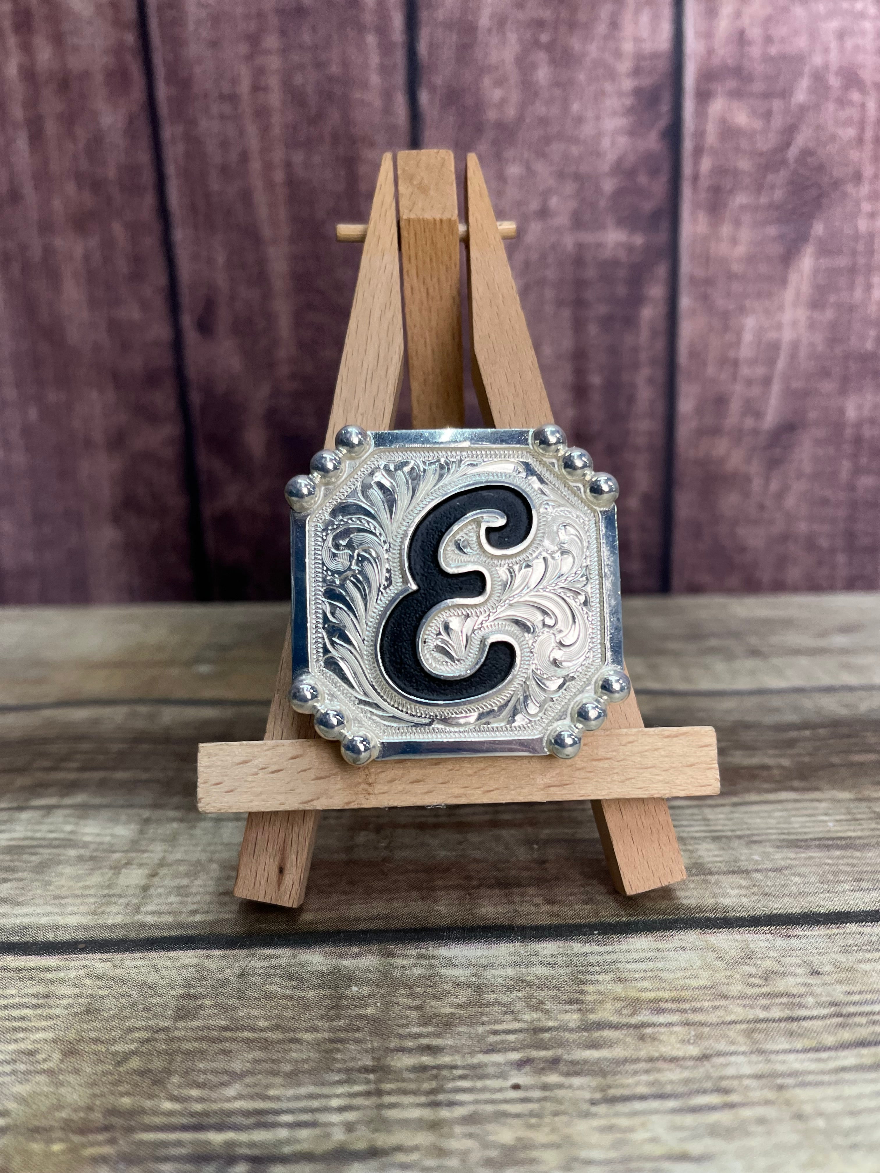 Letter E Buckles