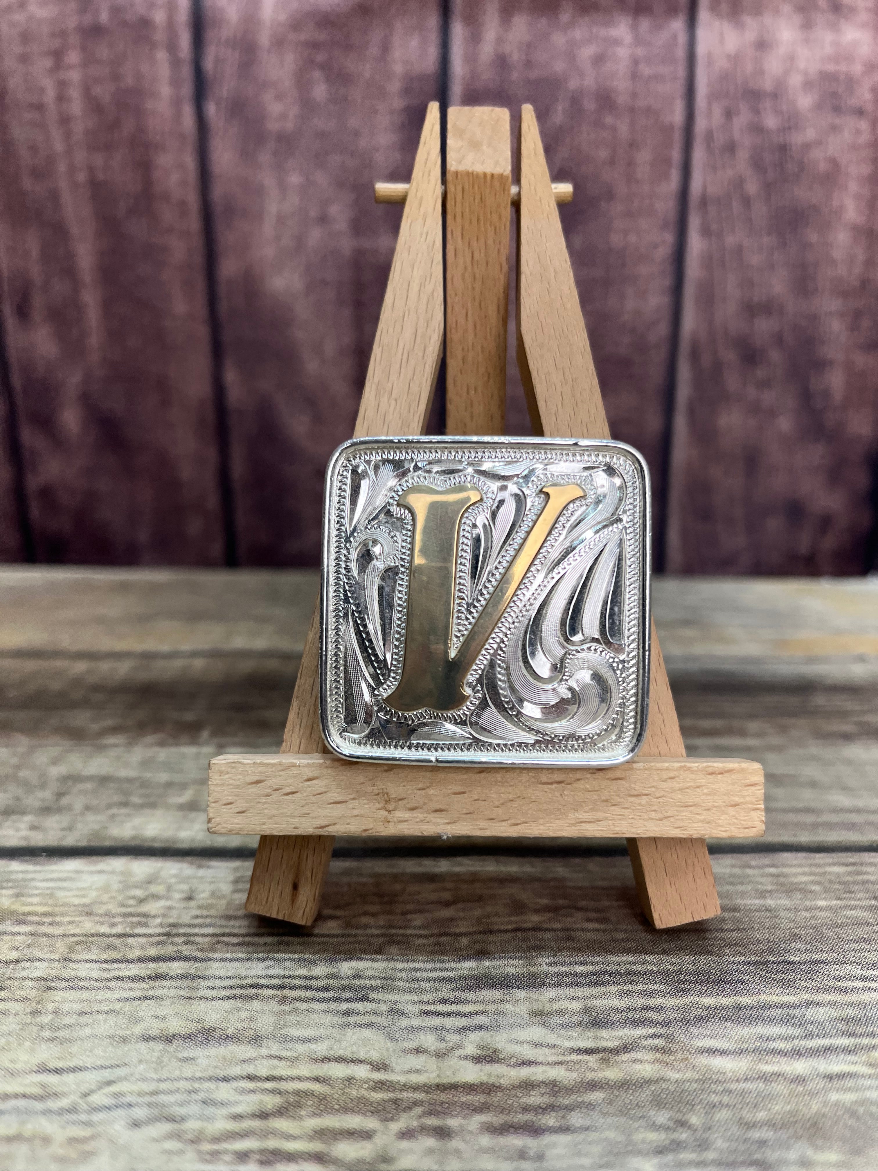 Letter V Buckles