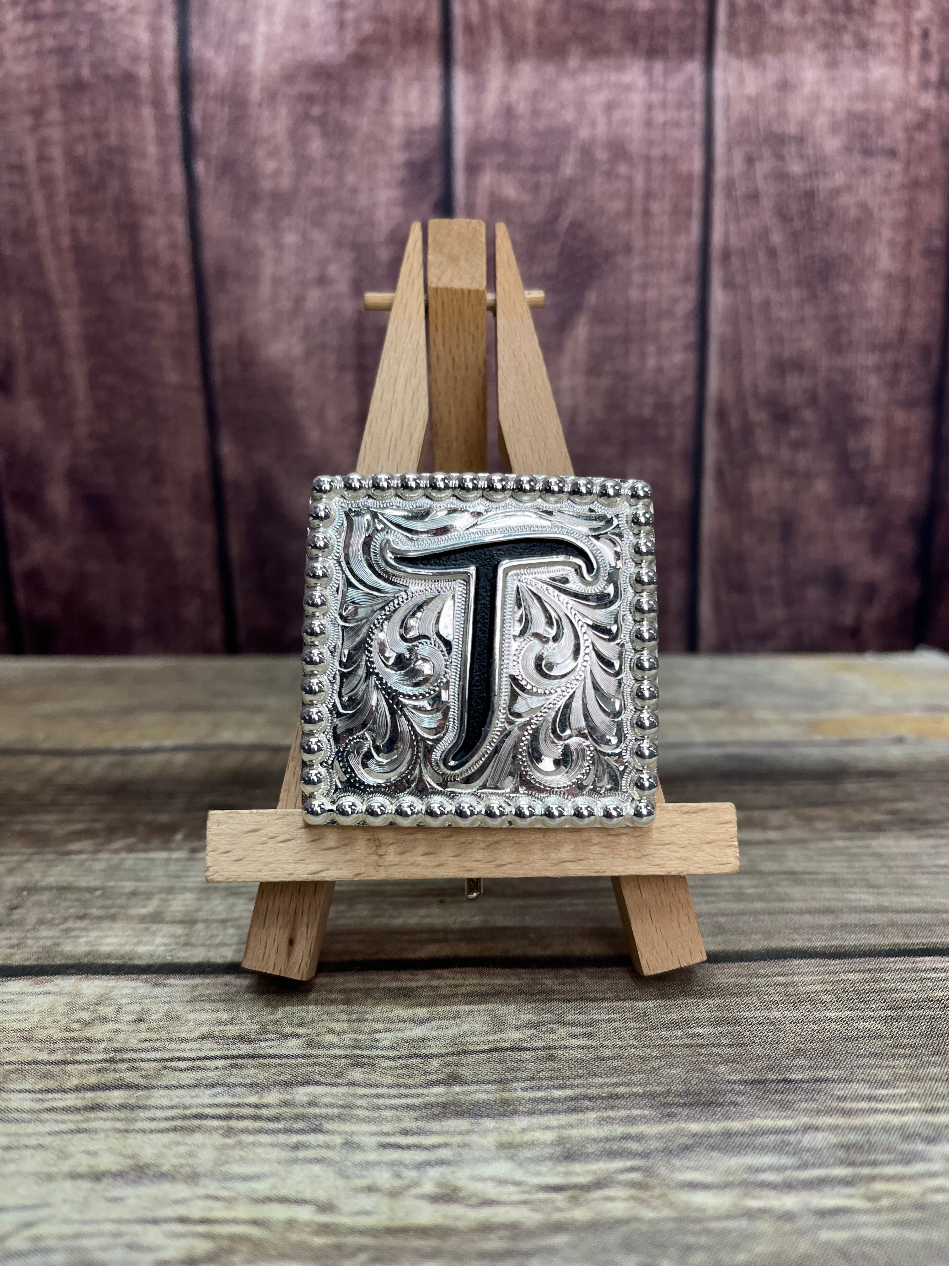 Letter T Buckles