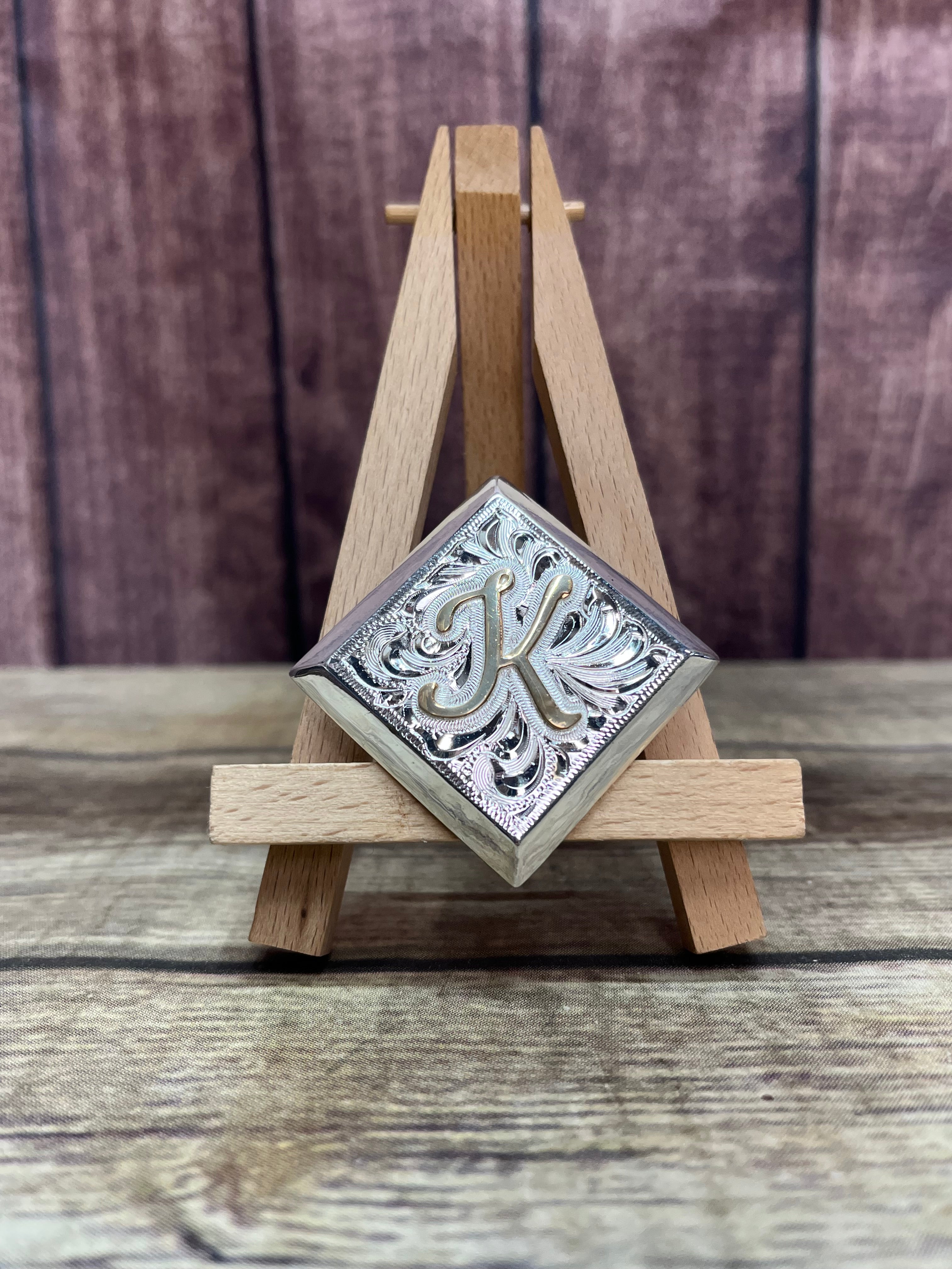 Letter K Buckles