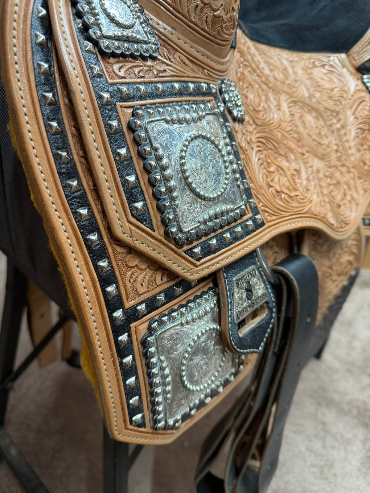 Sterling Custom Saddle 16” Used