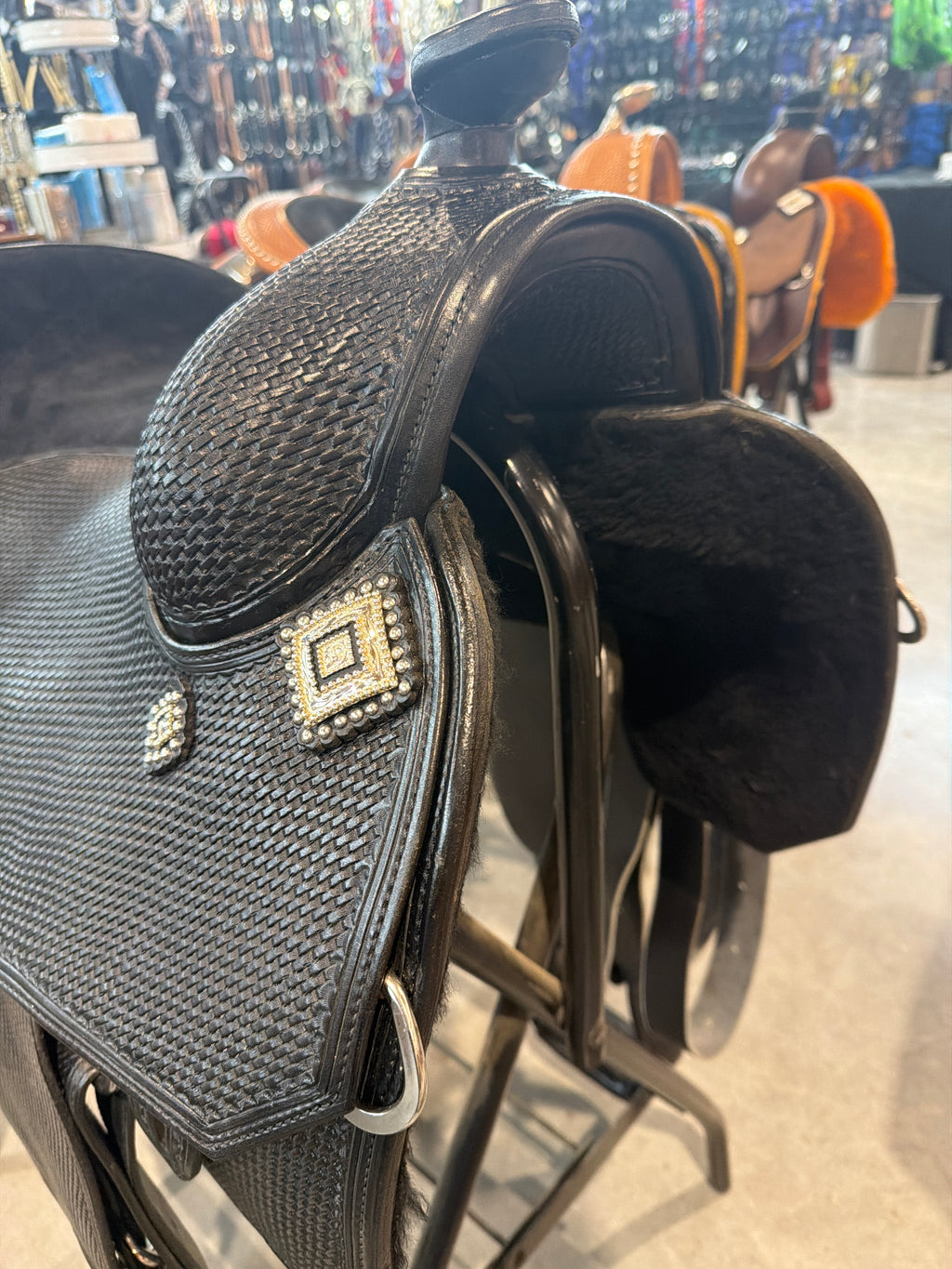 Sterling Custom Saddle 17” New