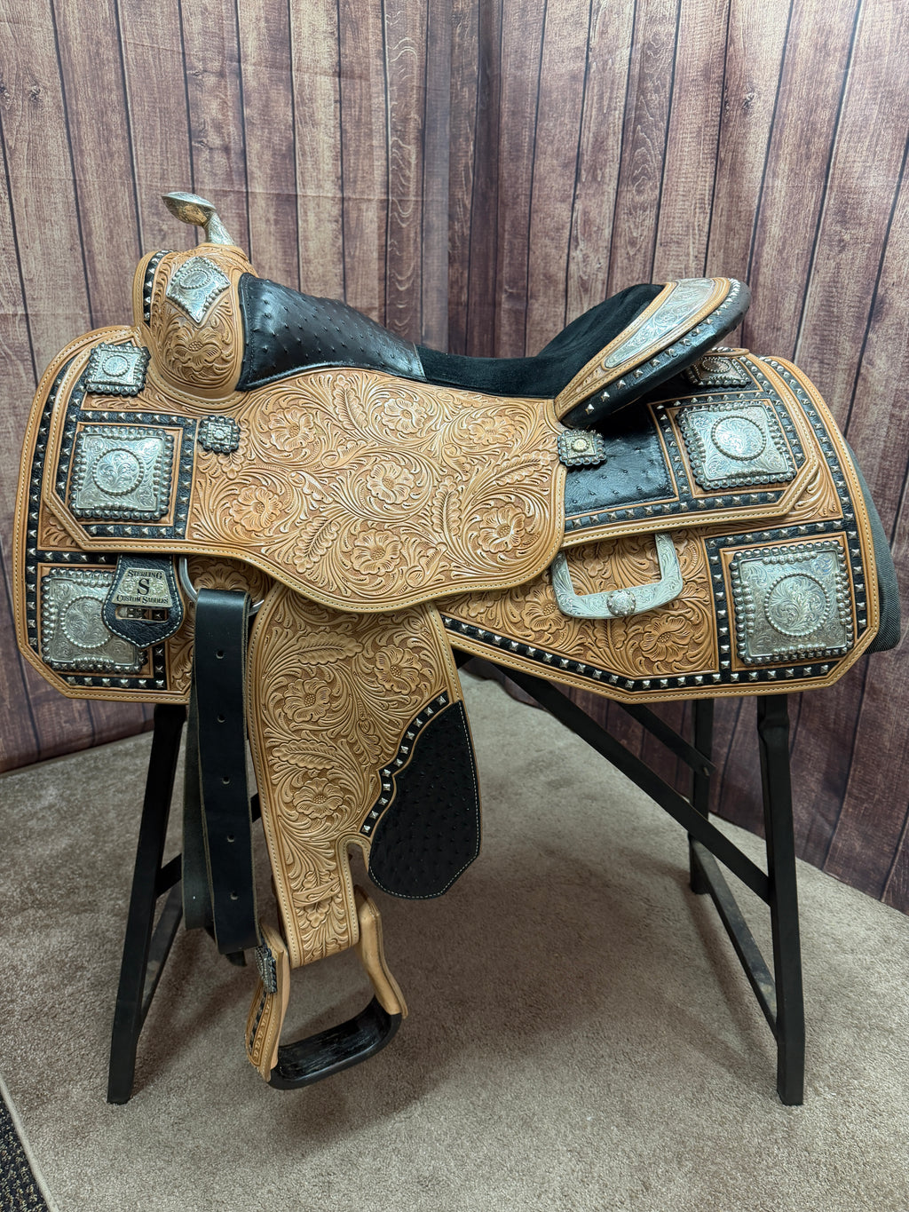 Sterling Custom Saddle 16” Used