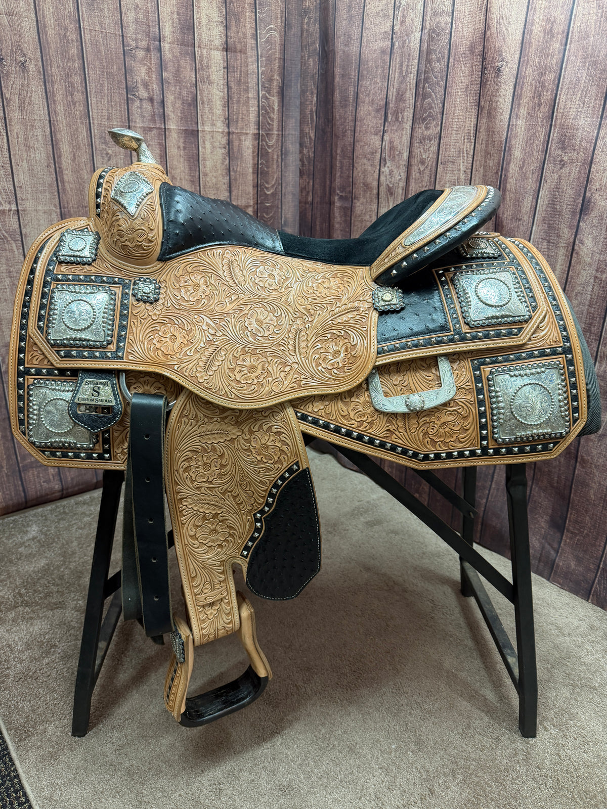Sterling Custom Saddle 16” Used