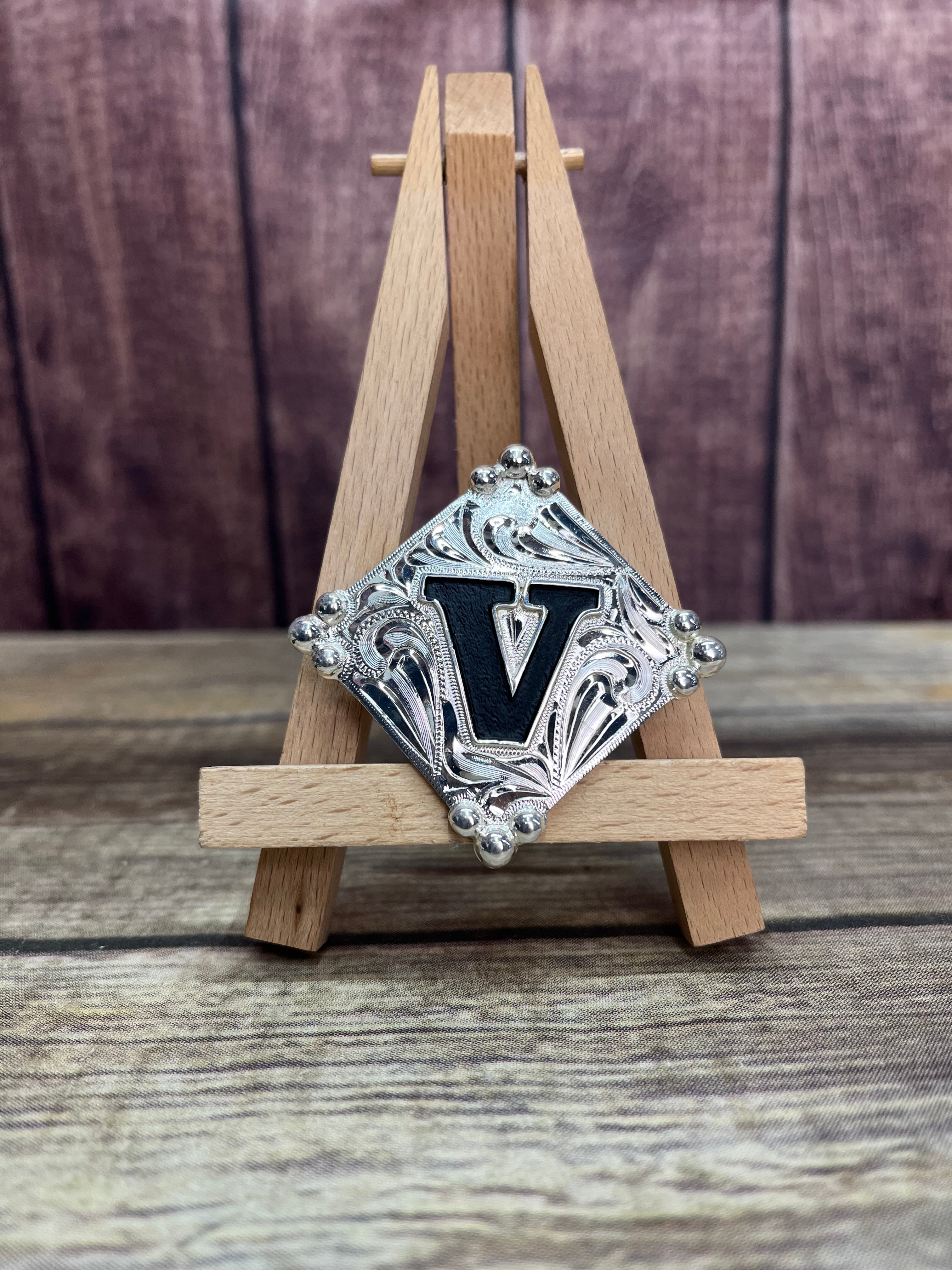Letter V Buckles