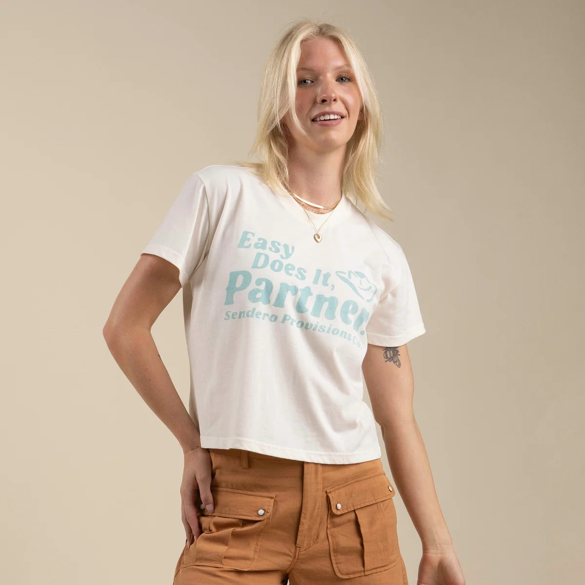 Easy Does It Boxy Tee