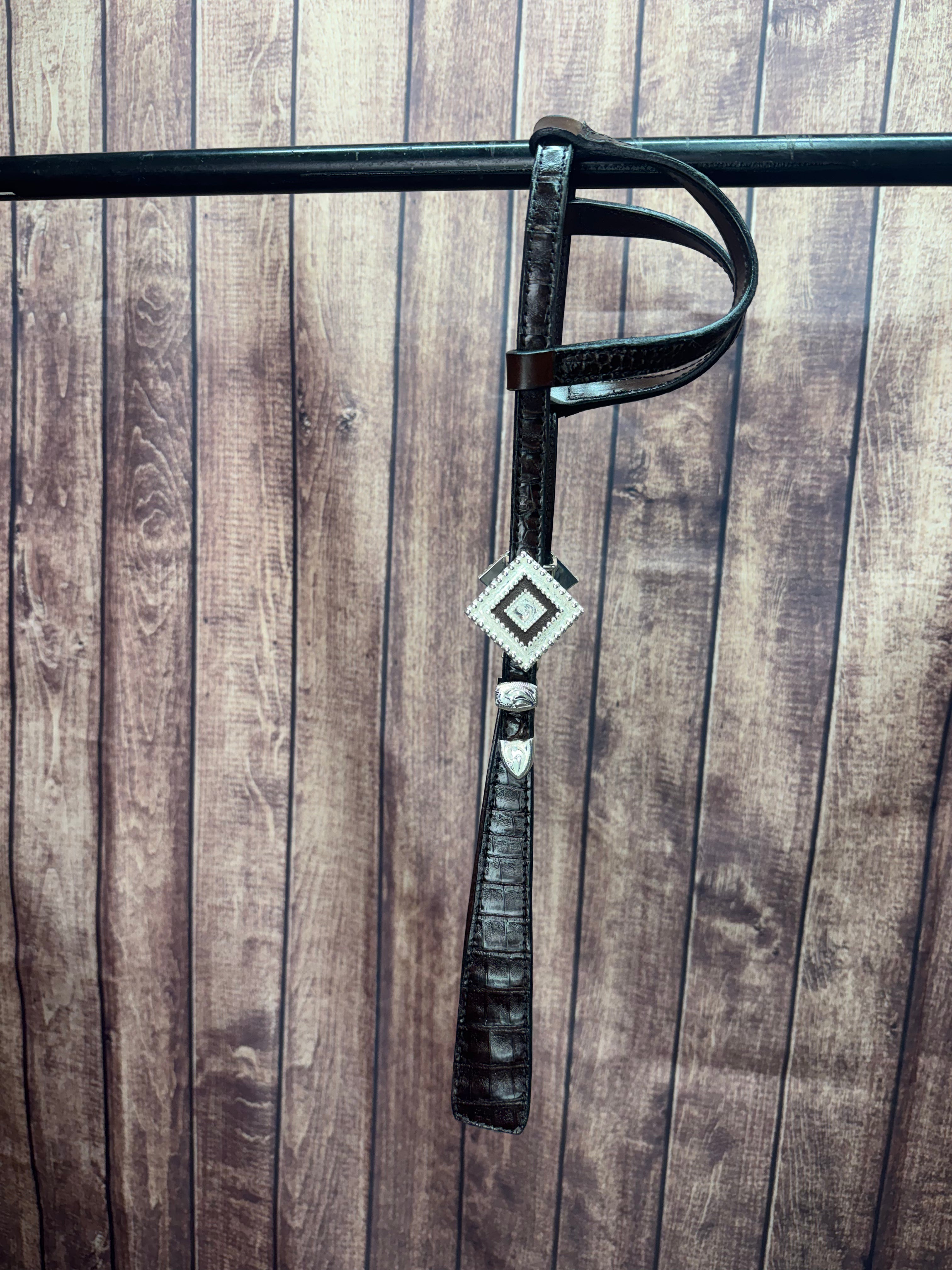 Santana Exotic Square Teardrop Headstall #25