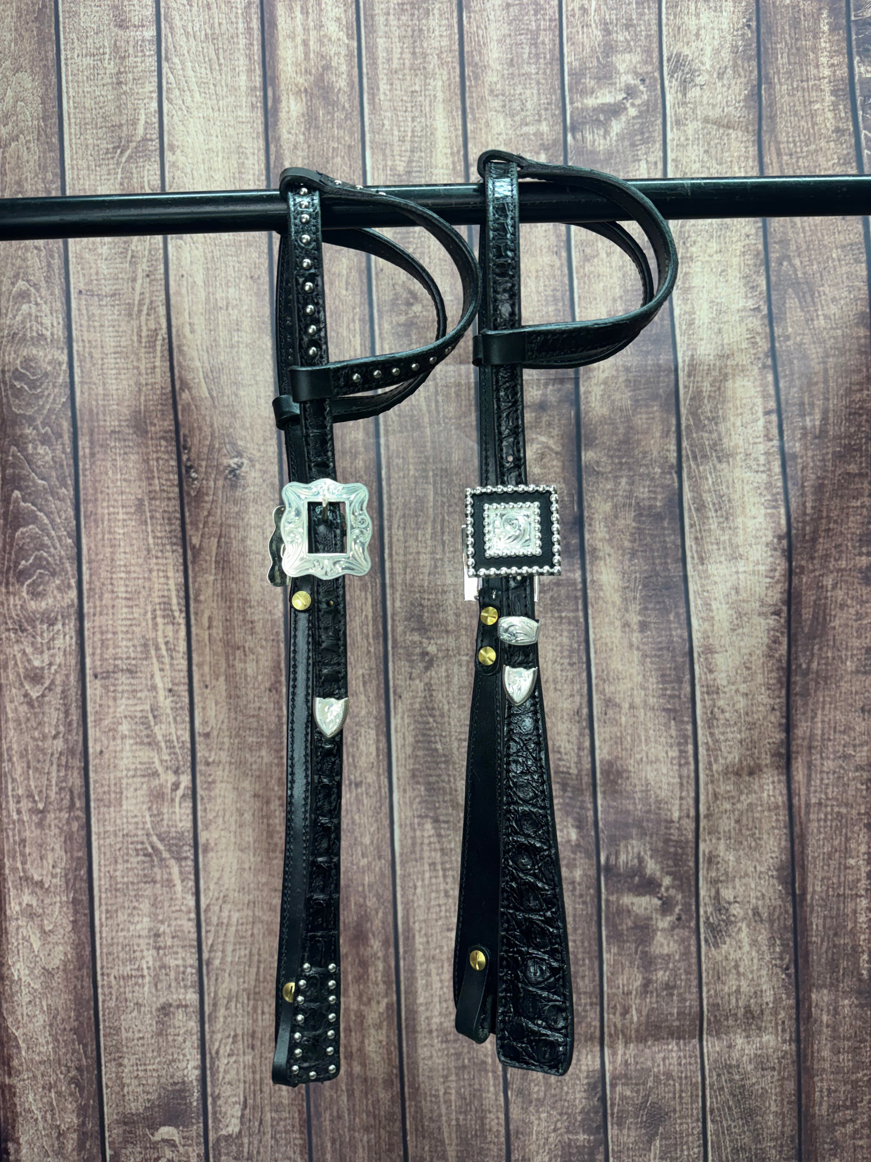 Santana Exotic Square Teardrop Headstall #25