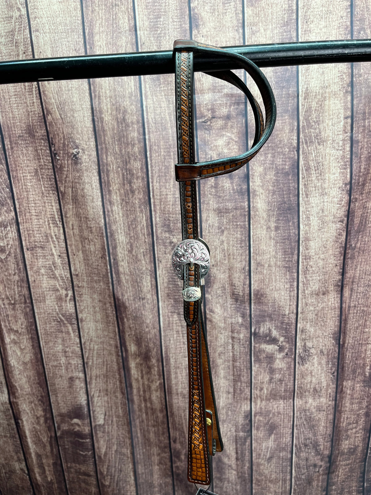 Santana Square Teardrop Headstall #6