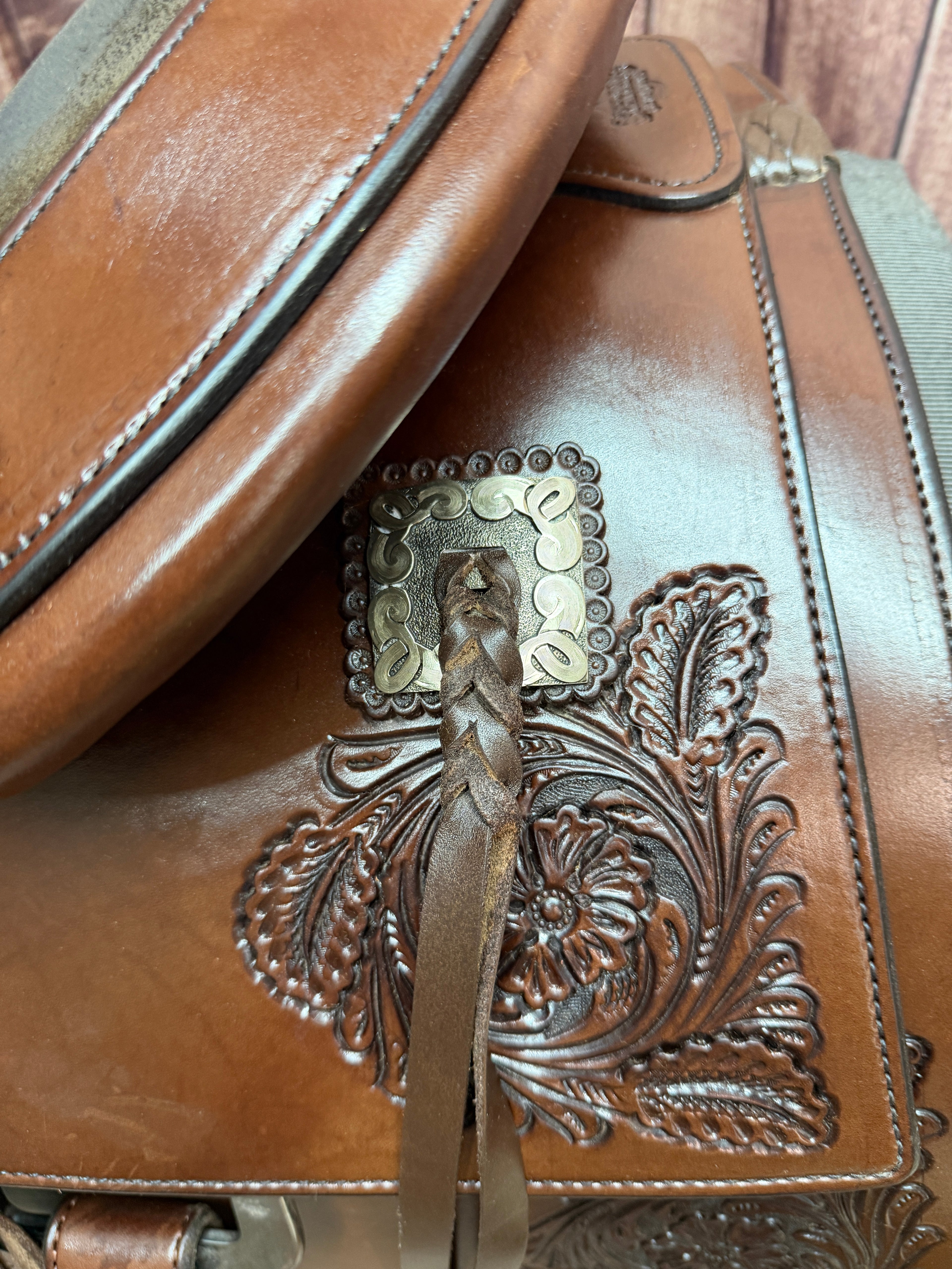 Sterling Custom Saddle Used - 16"