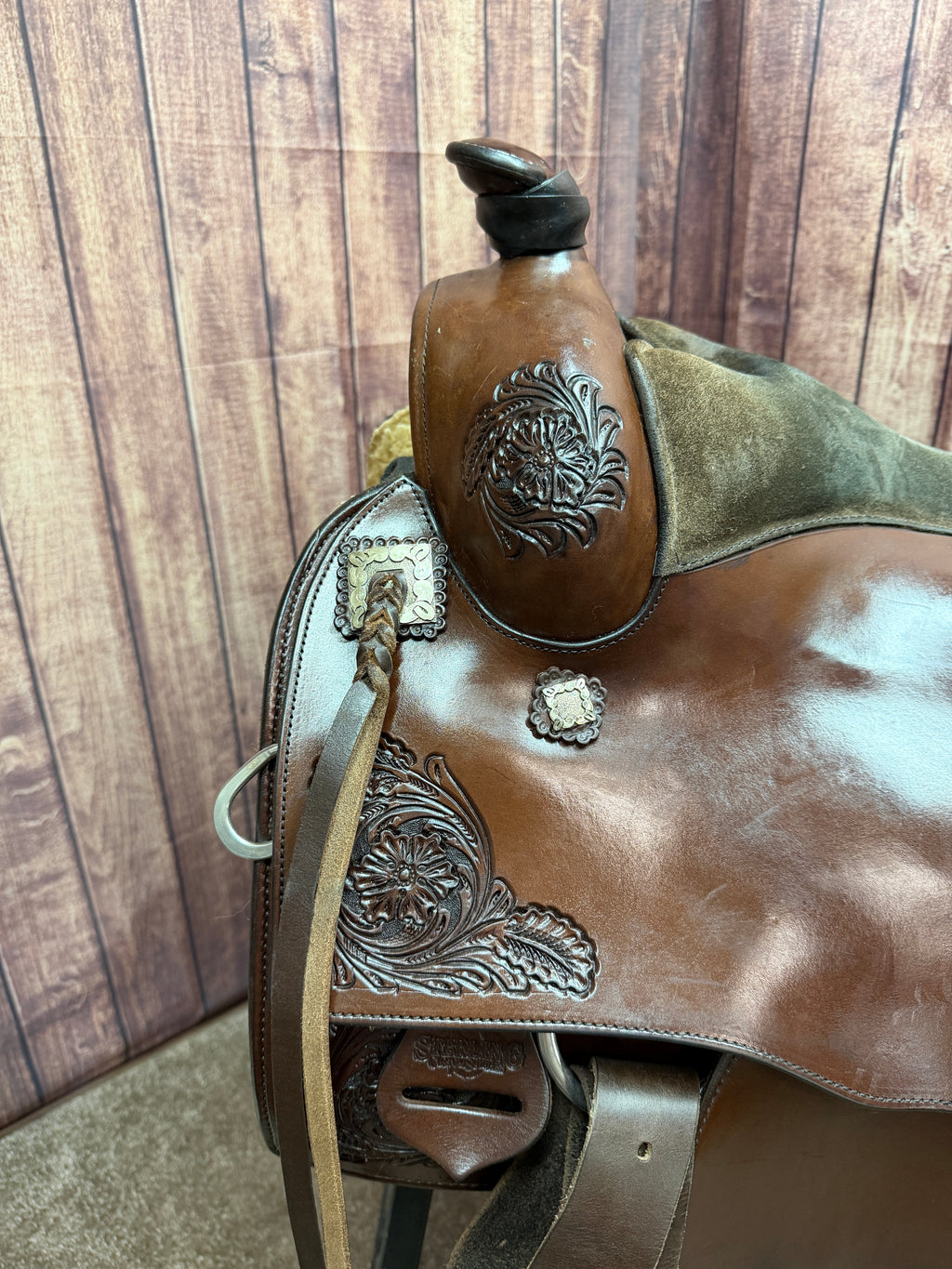 Sterling Custom Saddle Used - 16"