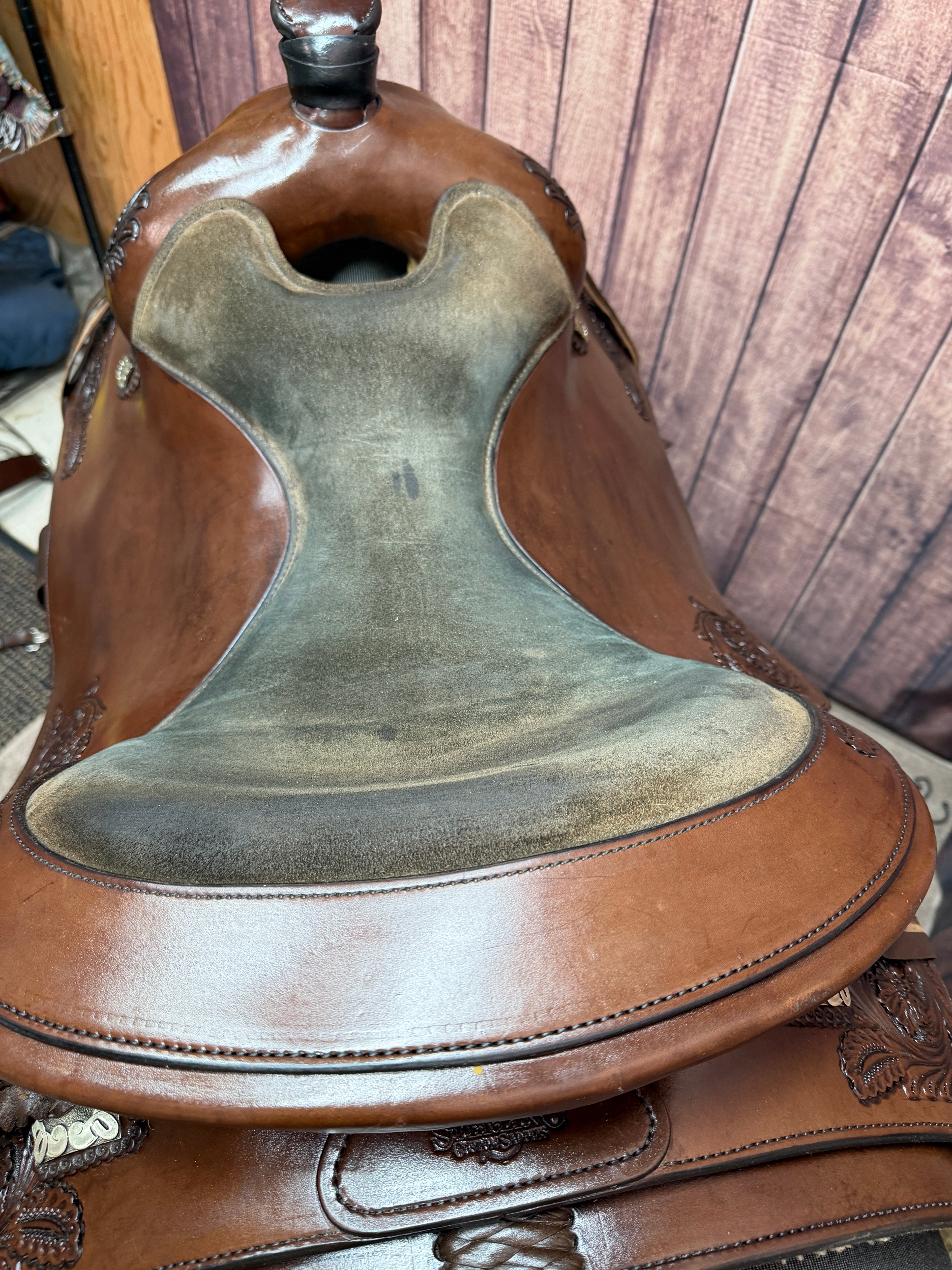 Sterling Custom Saddle Used - 16"