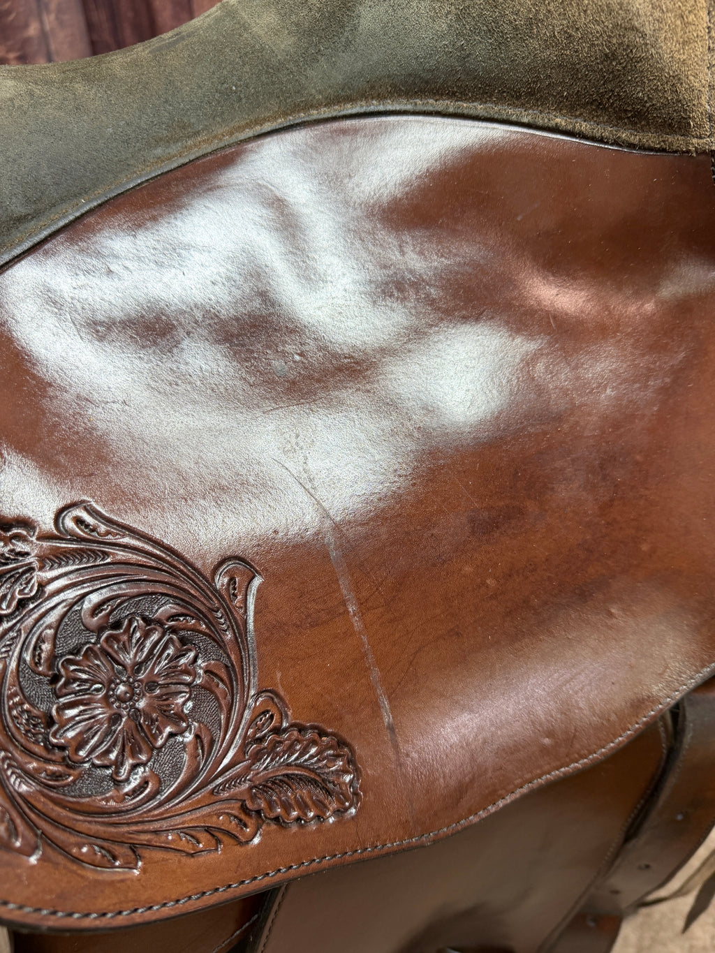 Sterling Custom Saddle Used - 16"