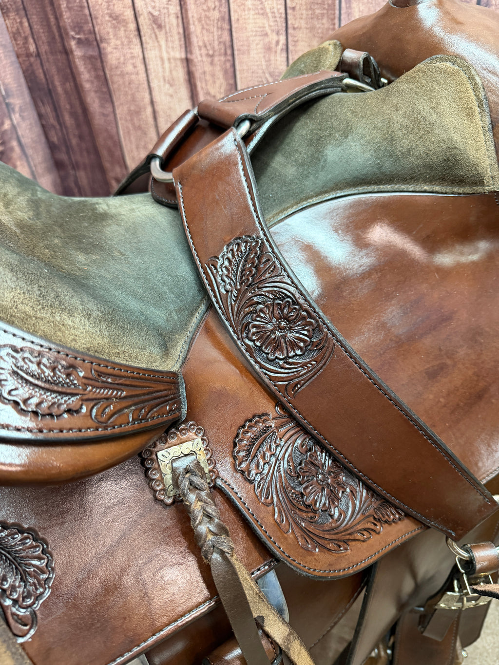 Sterling Custom Saddle Used - 16"