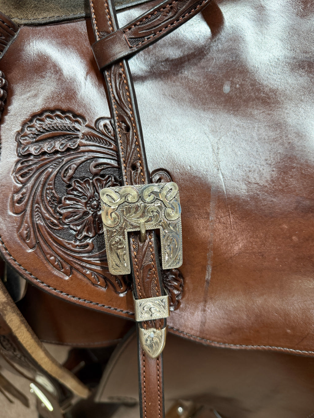 Sterling Custom Saddle Used - 16"