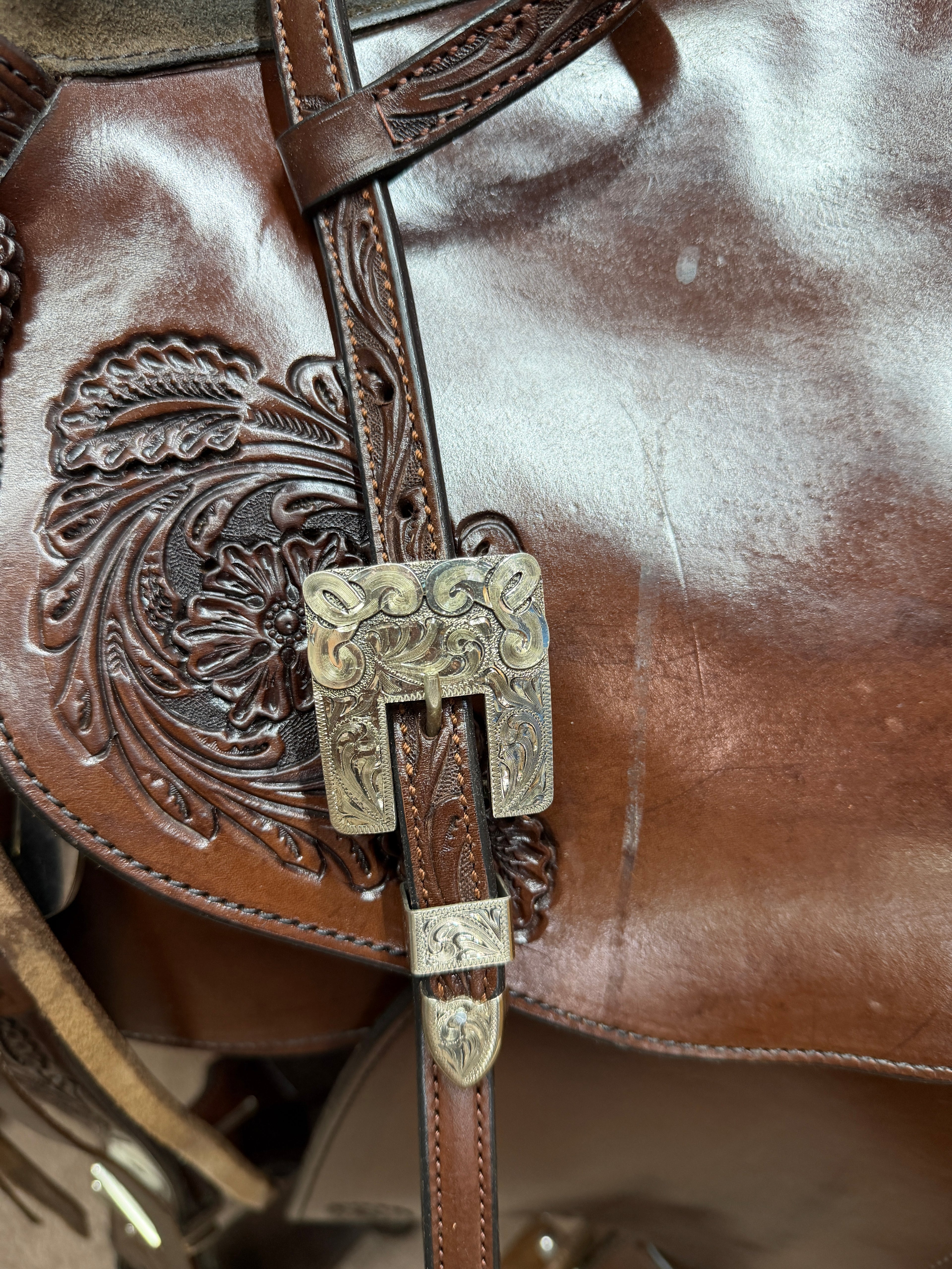 Sterling Custom Saddle Used - 16"