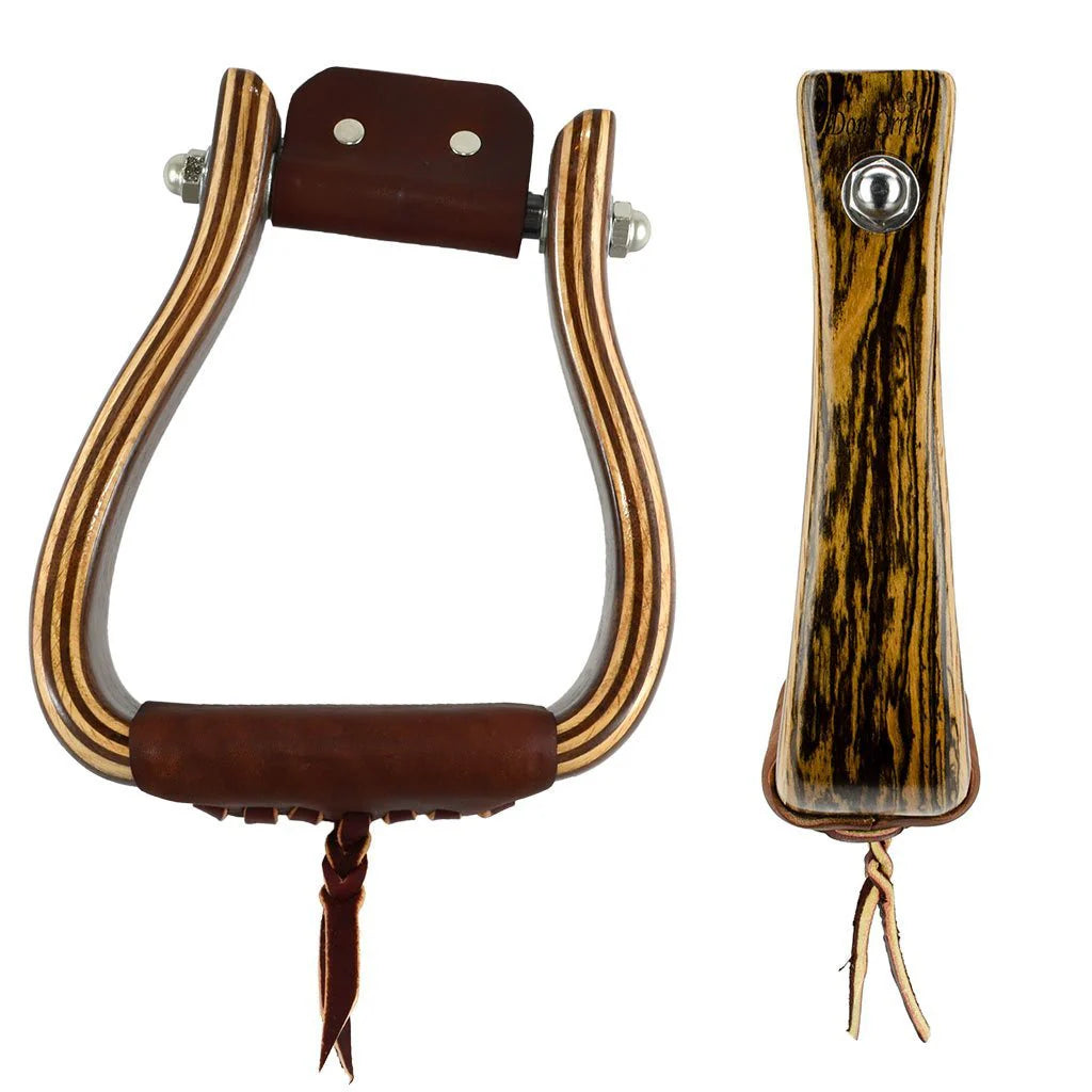 Don Orell 4" Angled Buckaroo Mahogany
